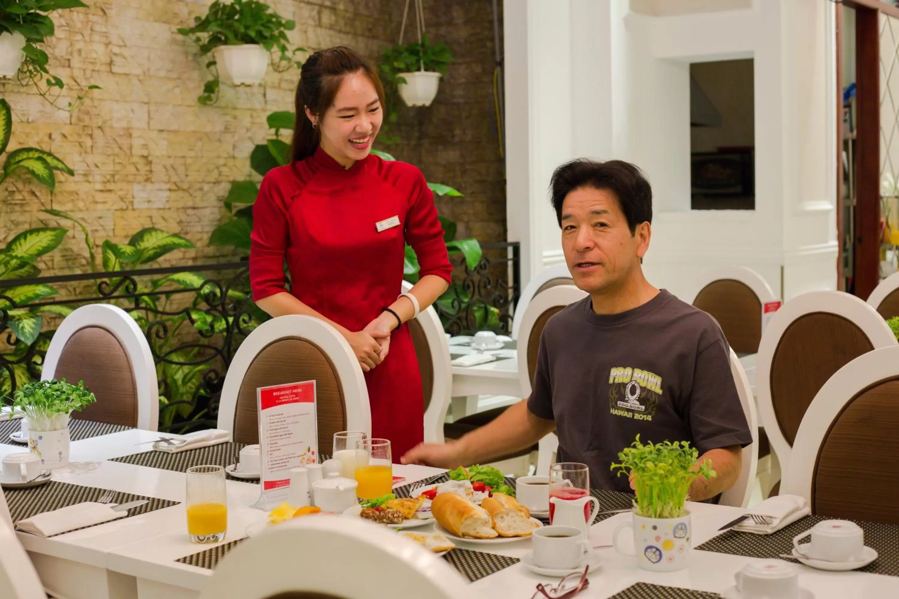 Staff in La Beaute De Hanoi Hotel