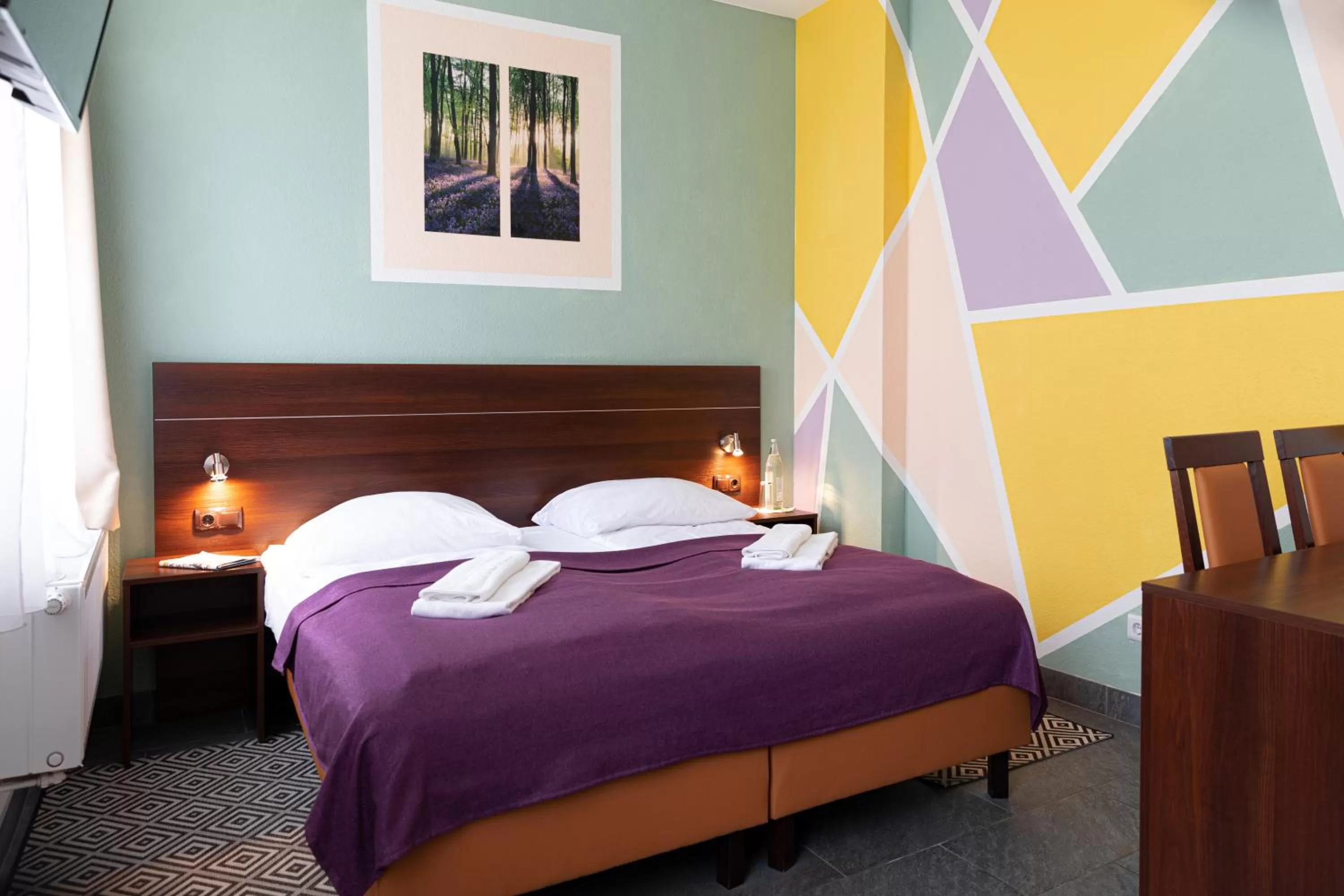 Bed in Hotel Polonia - Frankfurt/Oder