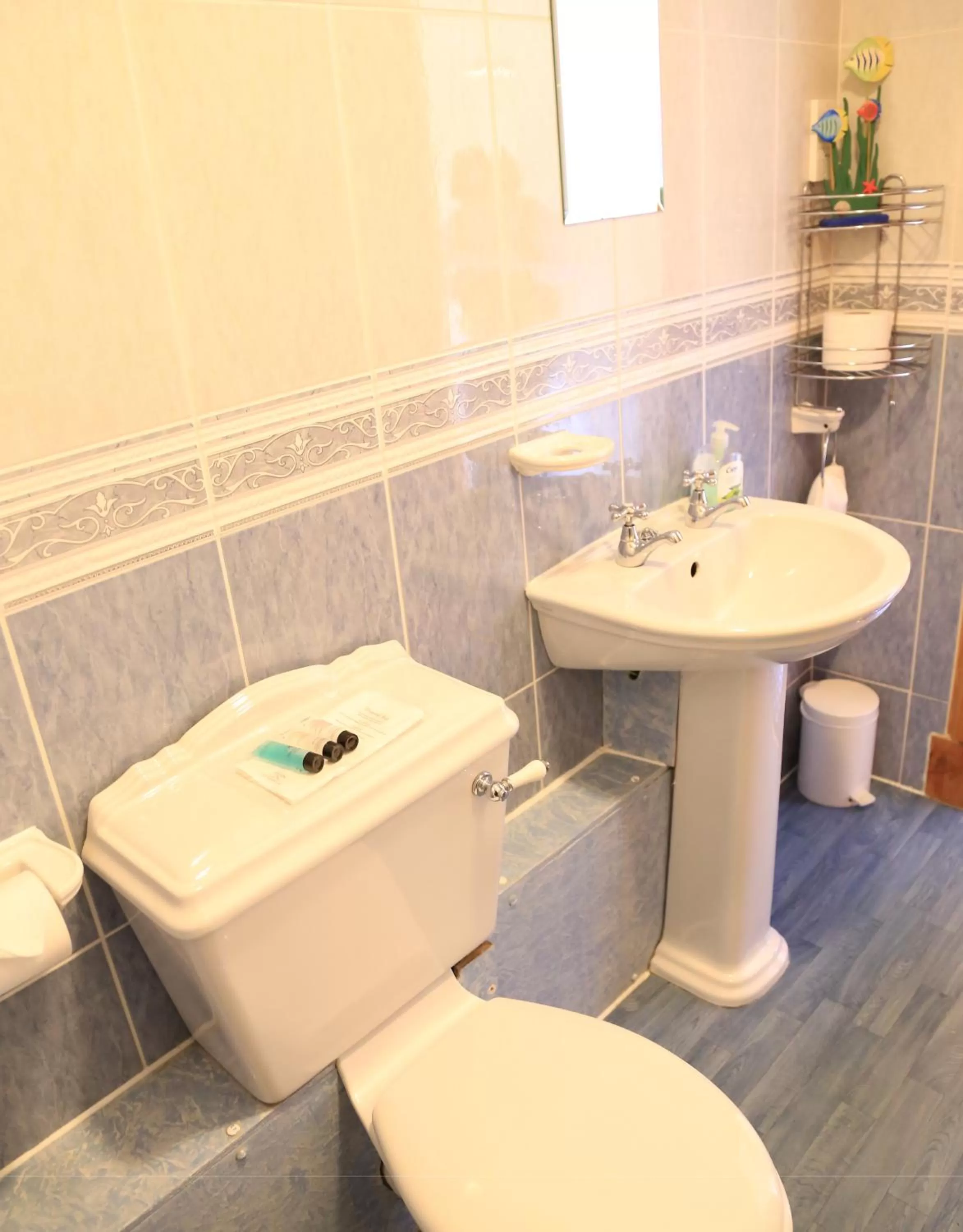 Decorative detail in Twin Lions Hotel