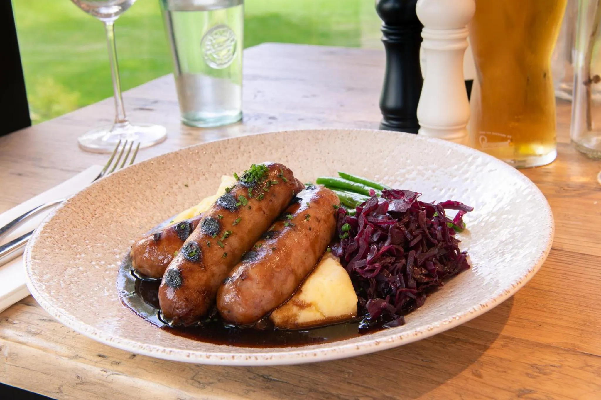 Food close-up in Cottesmore Hotel Golf & Country Club