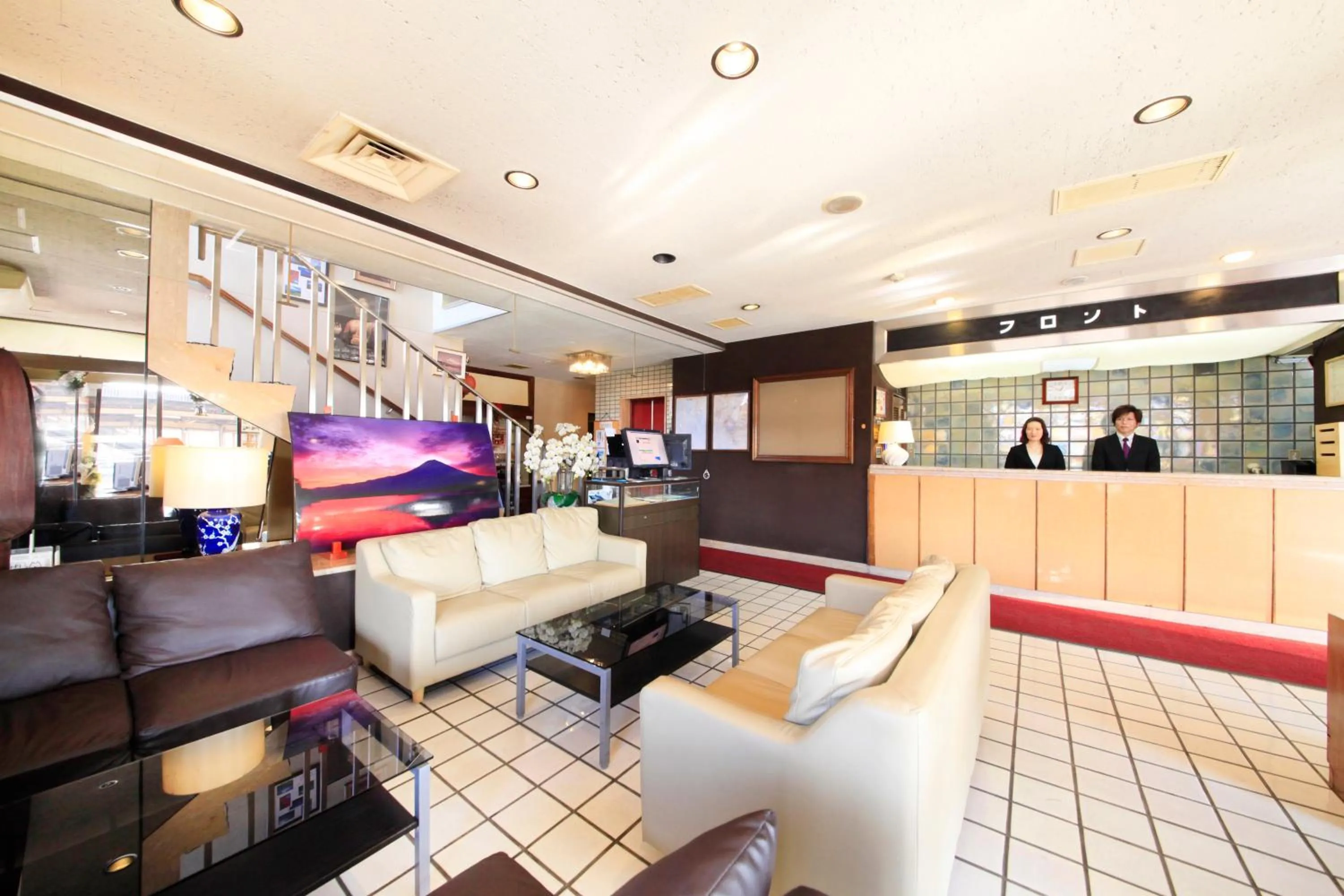 Lobby or reception in Fujinomiya Green Hotel