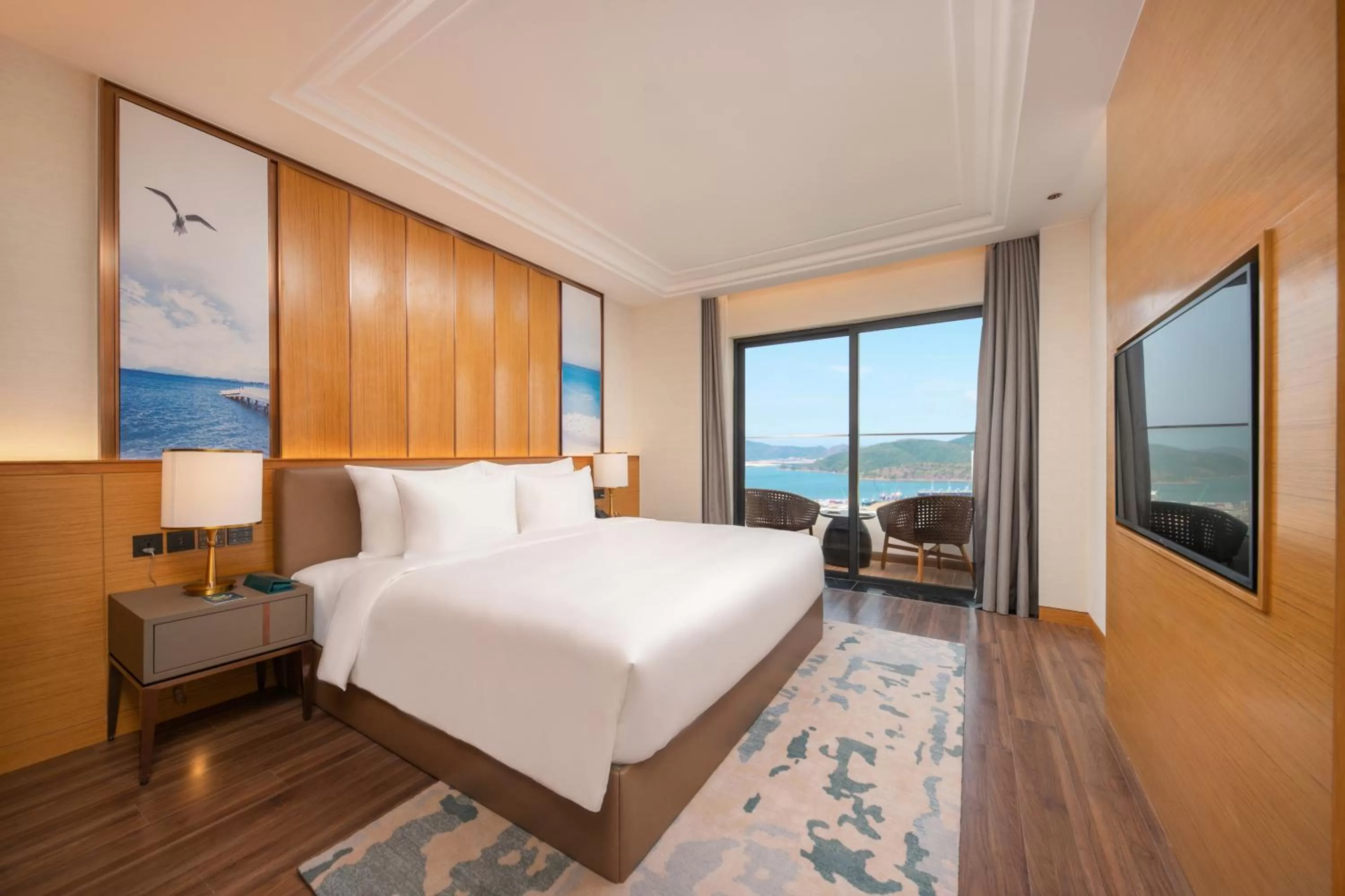 Bed in Grand Hyams Hotel - Quy Nhon Beach
