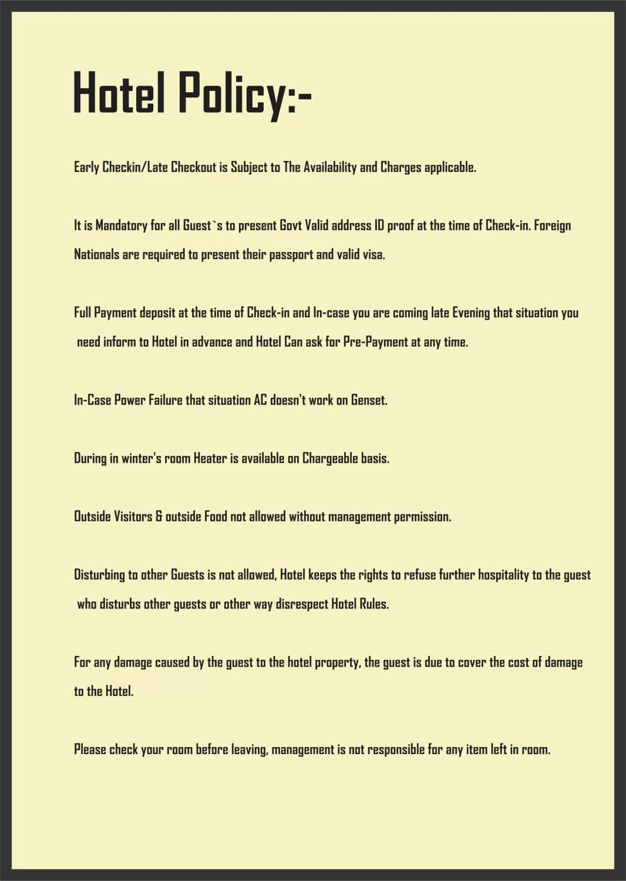 Property building in Hotel Seven- Center of City Chandigarh