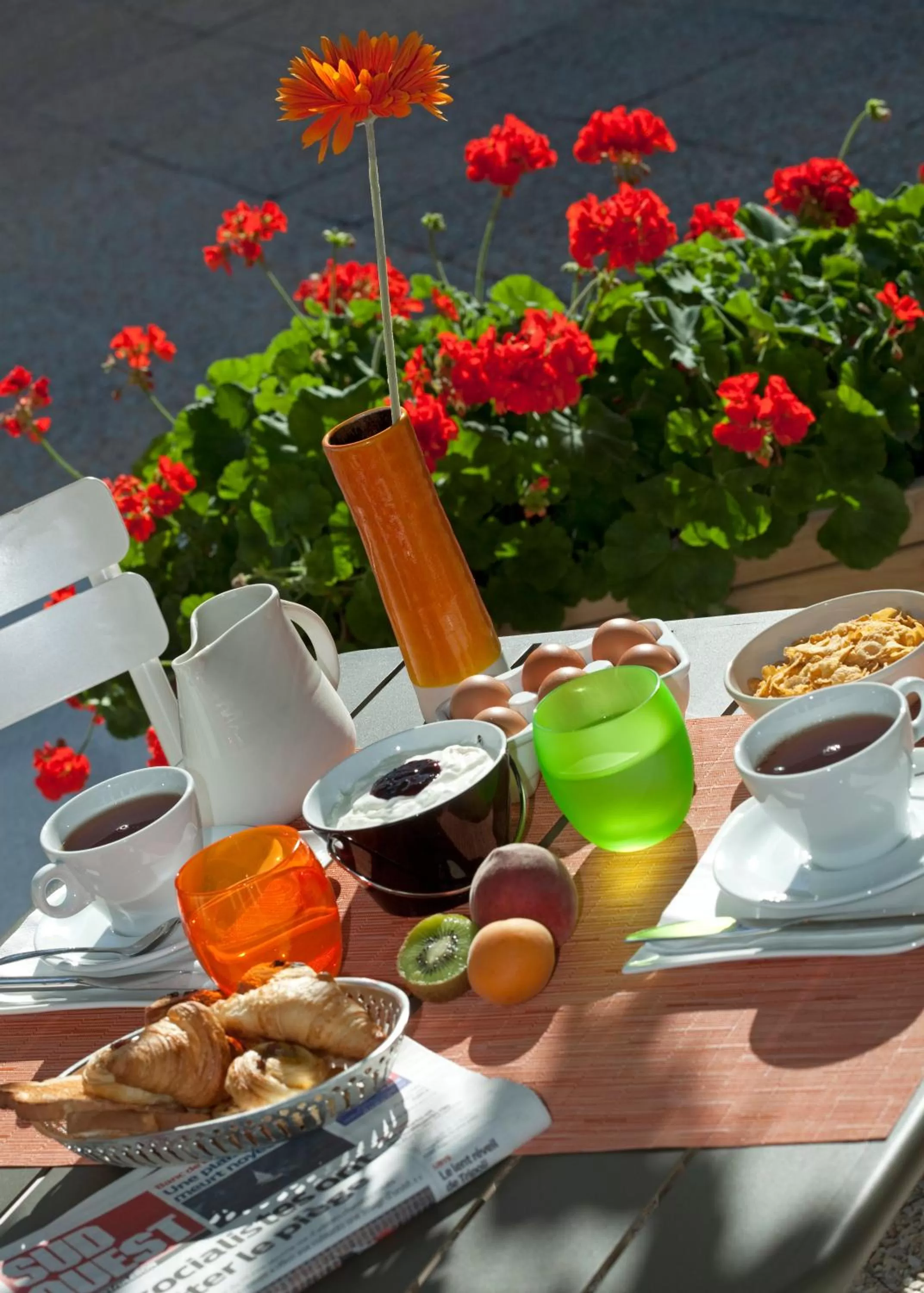 Buffet breakfast in Grand Hôtel des Bains SPA