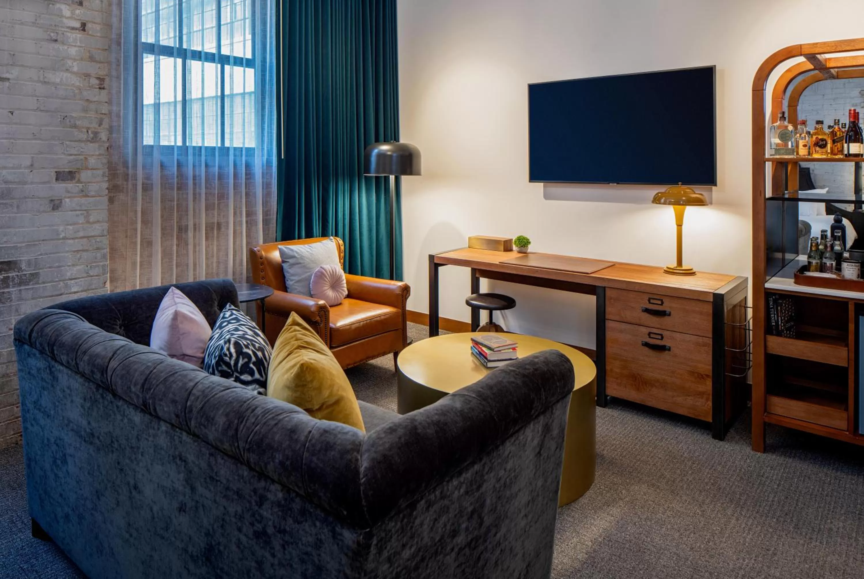 Seating area in The Last Hotel