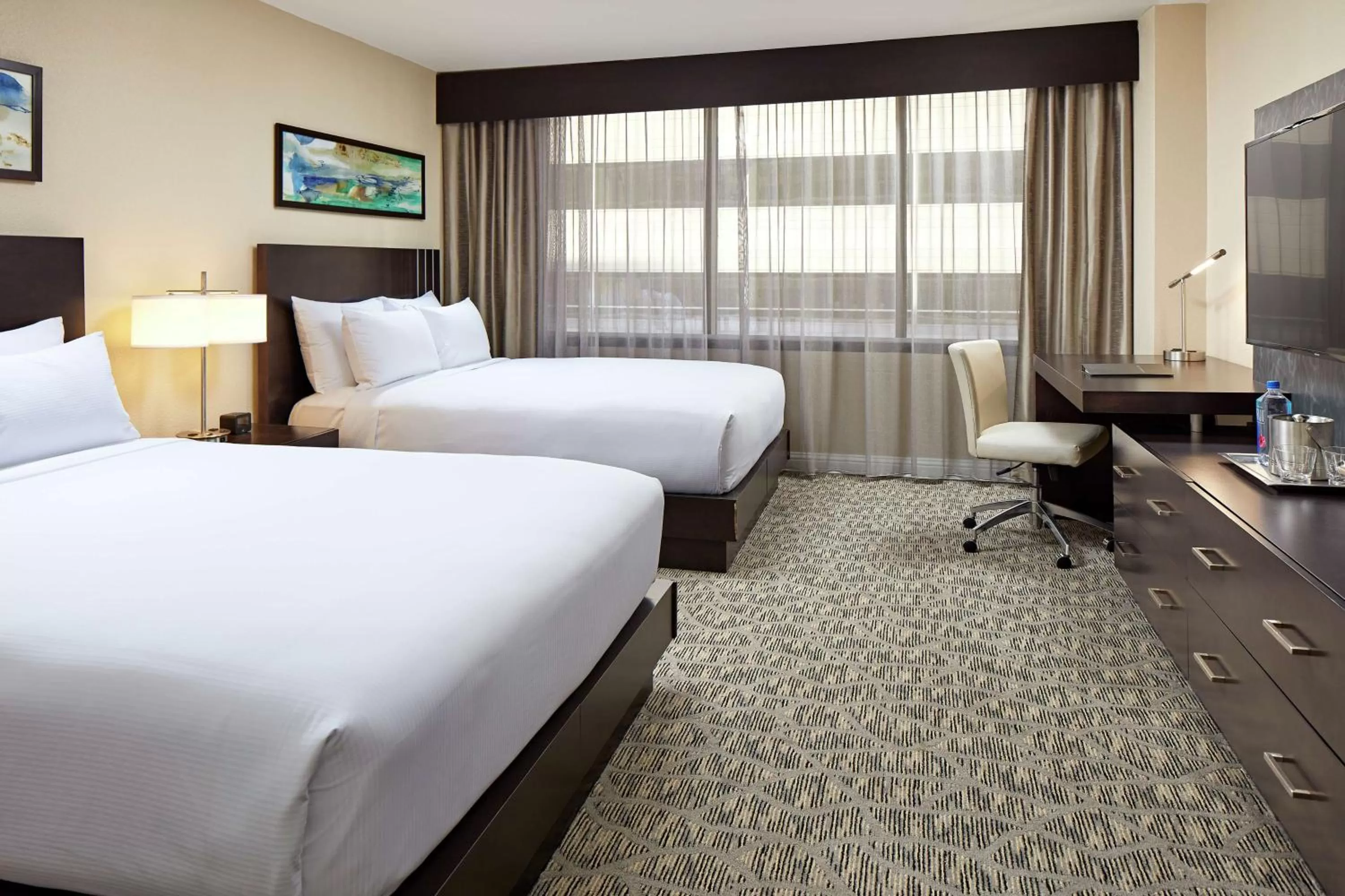 Bedroom, Bed in Hilton Houston Plaza/Medical Center