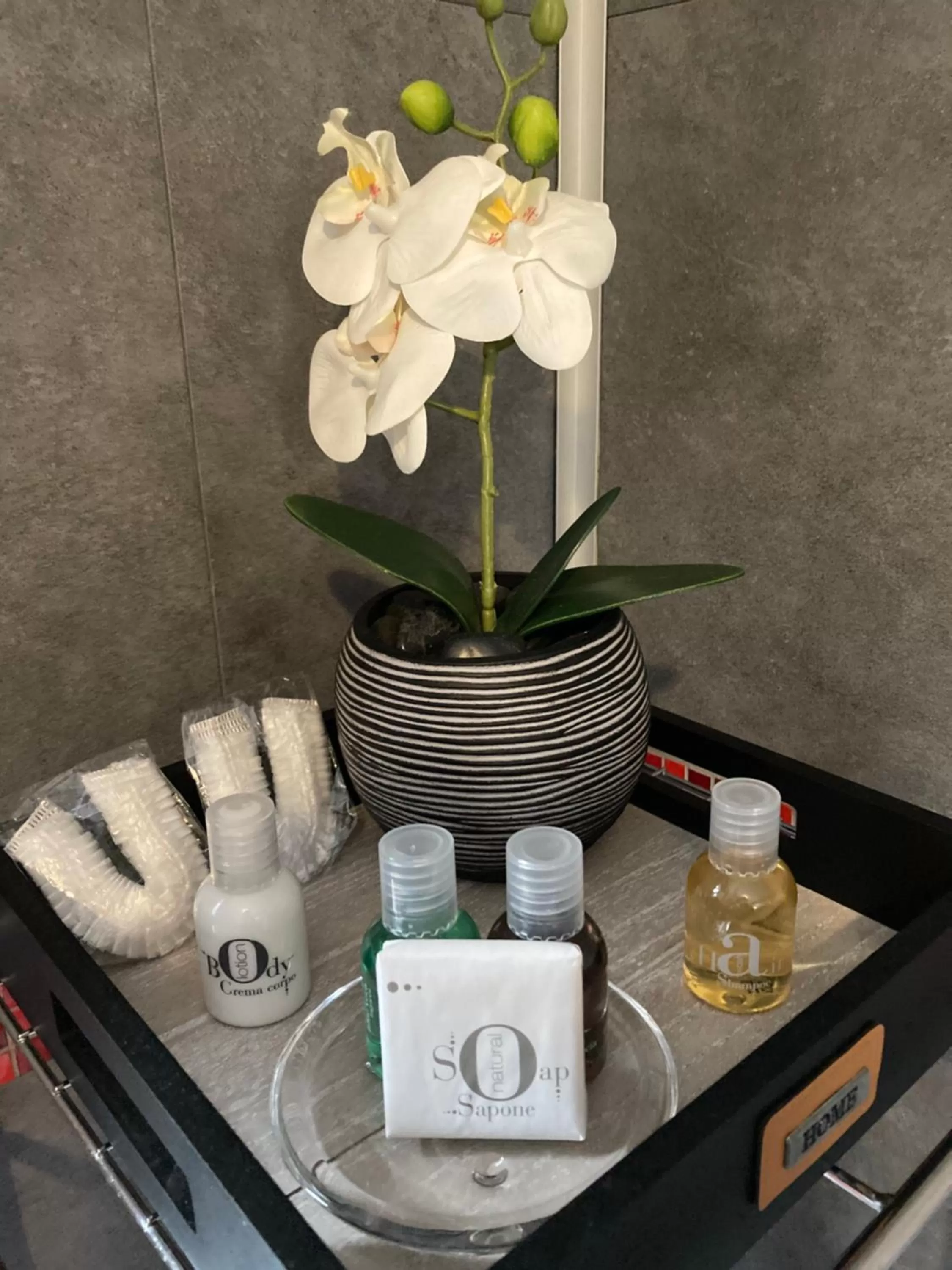 Shower in Le Nid d'Ange