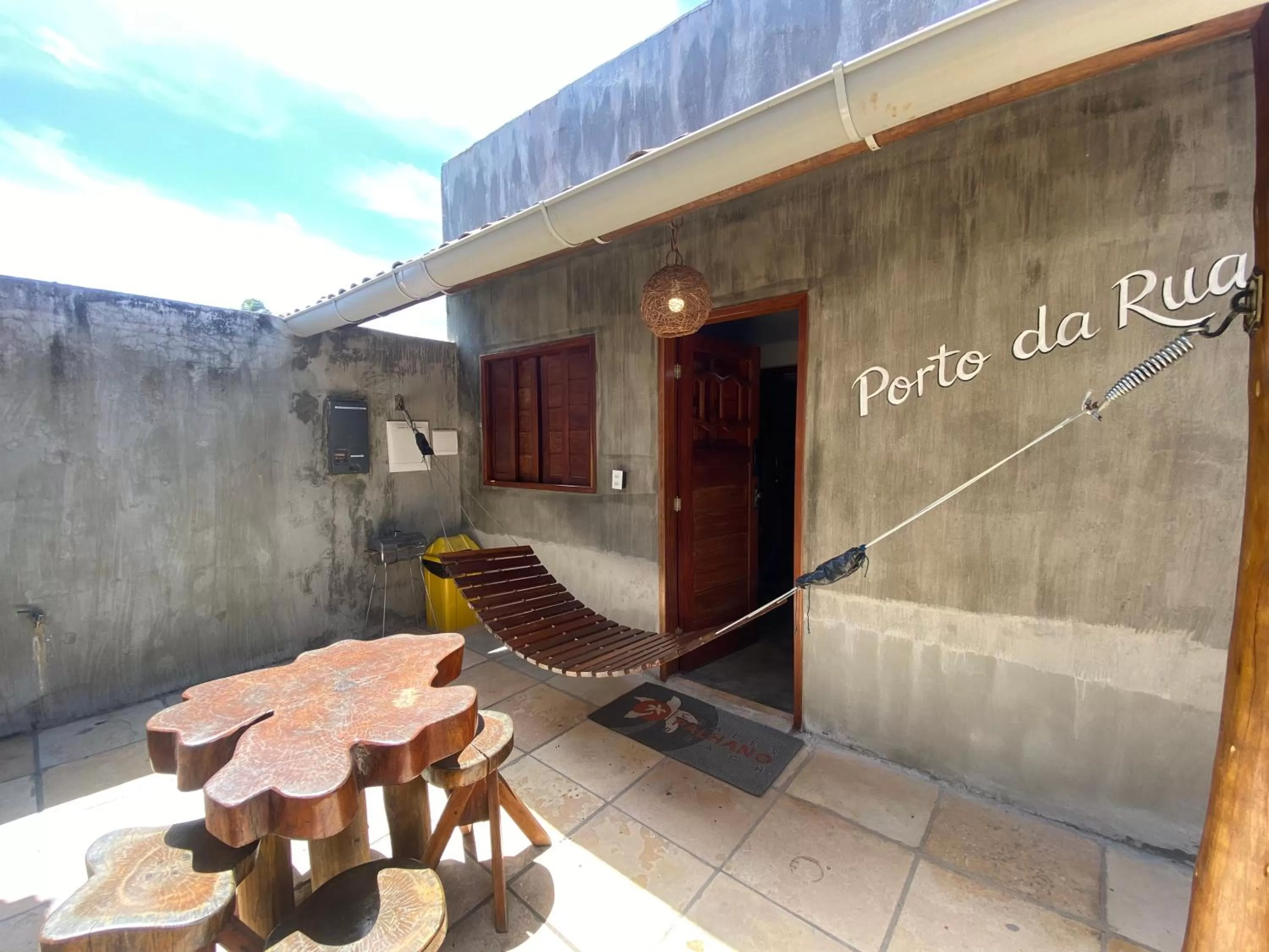 Patio in Chalé Palhano Beach
