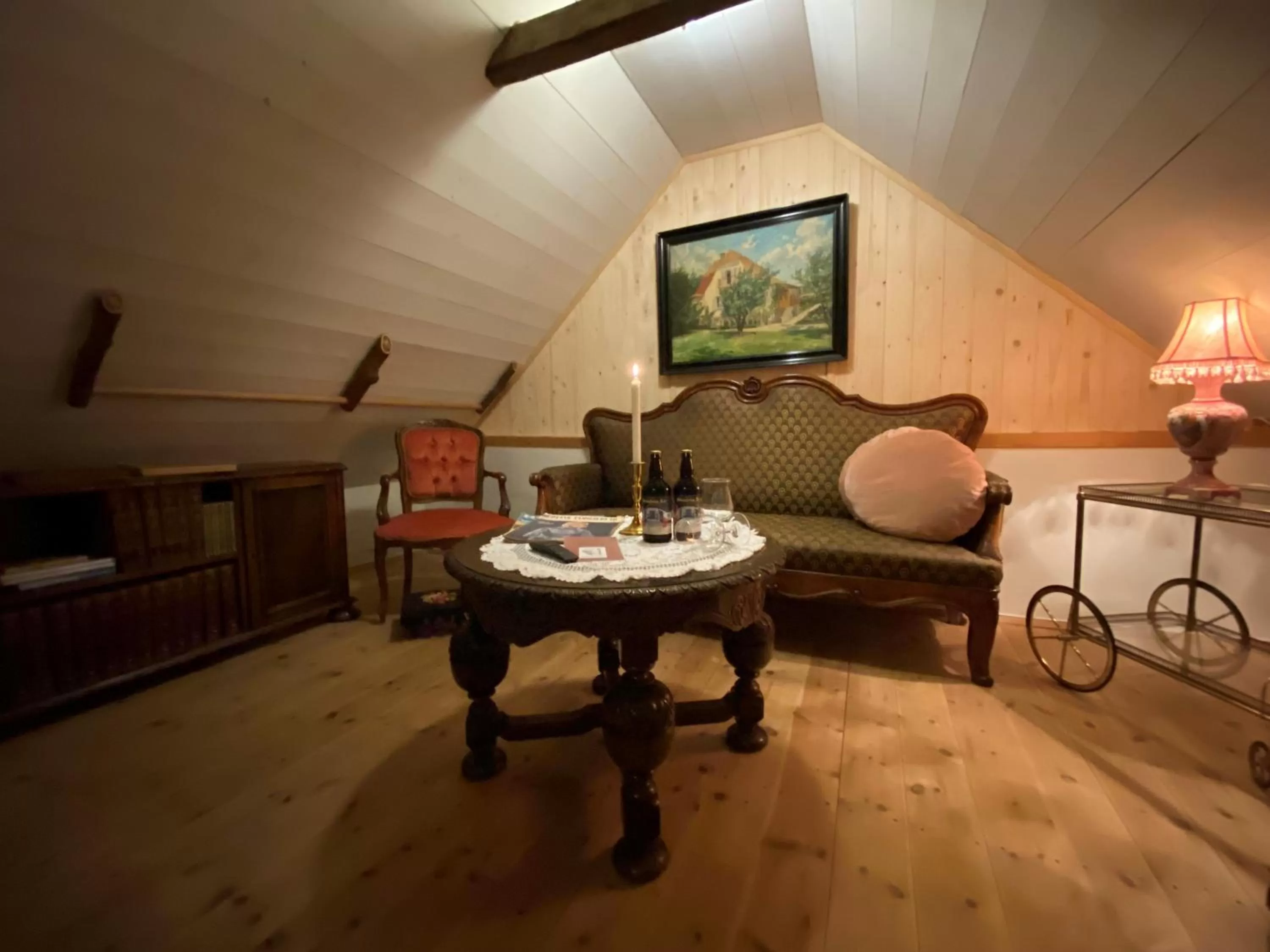 Living room in Svostrup Kro