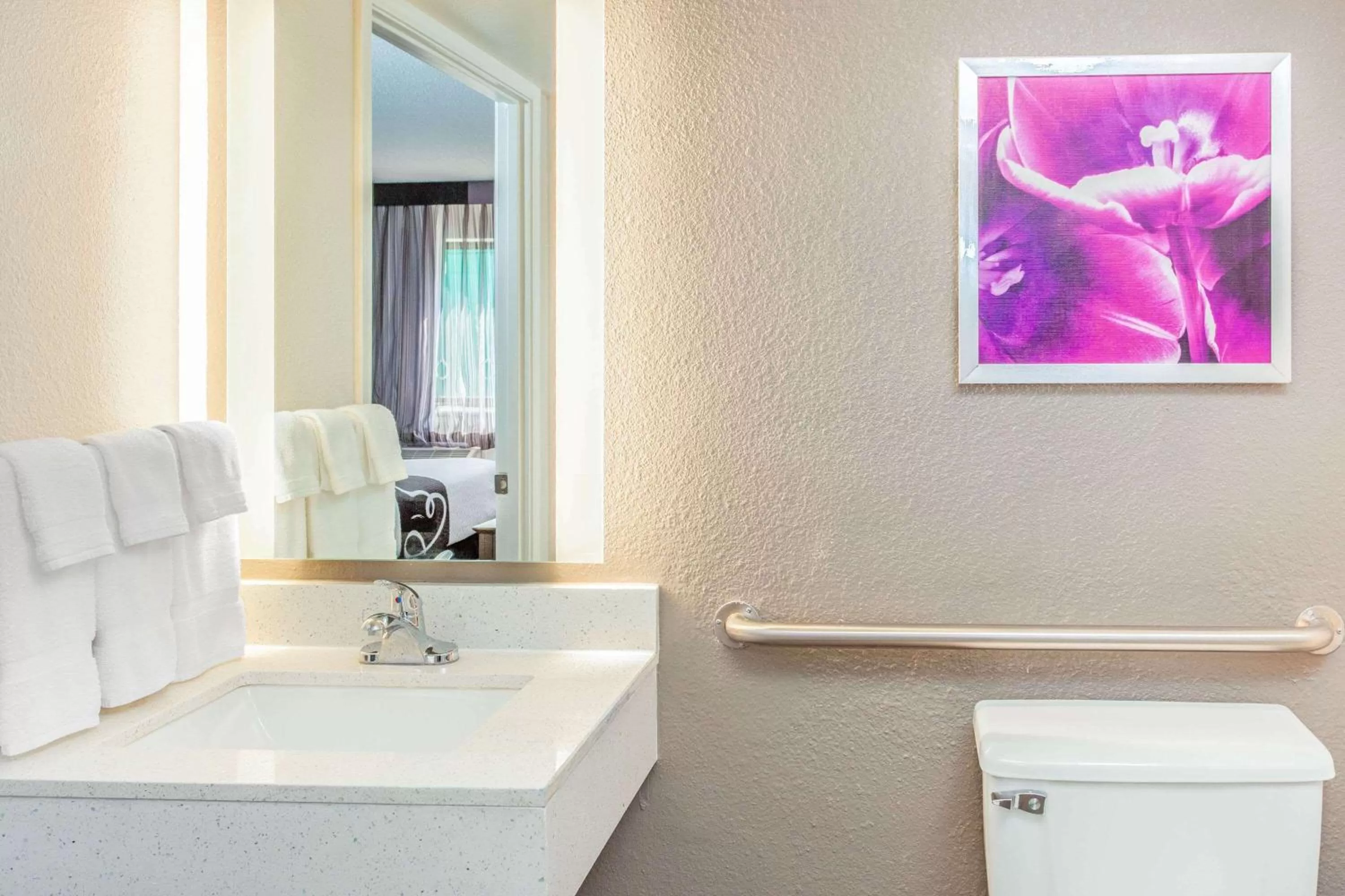 King Room with Bath Tub - Mobility/Hearing Accessible - Non-Smoking in La Quinta by Wyndham Lubbock West Medical Center
