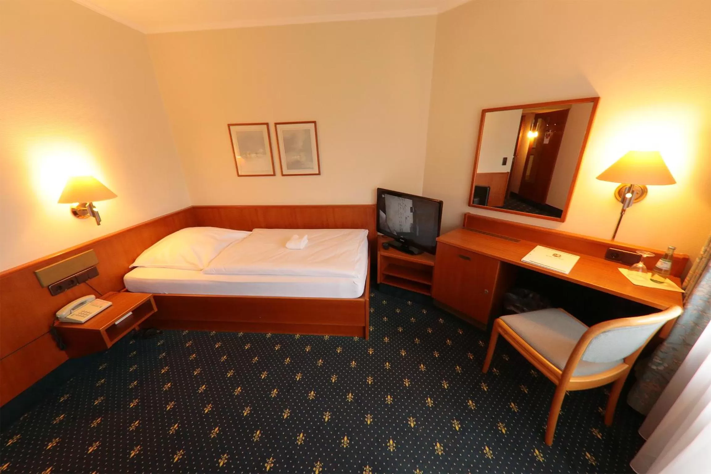 Bed in Karaman Group Hotel