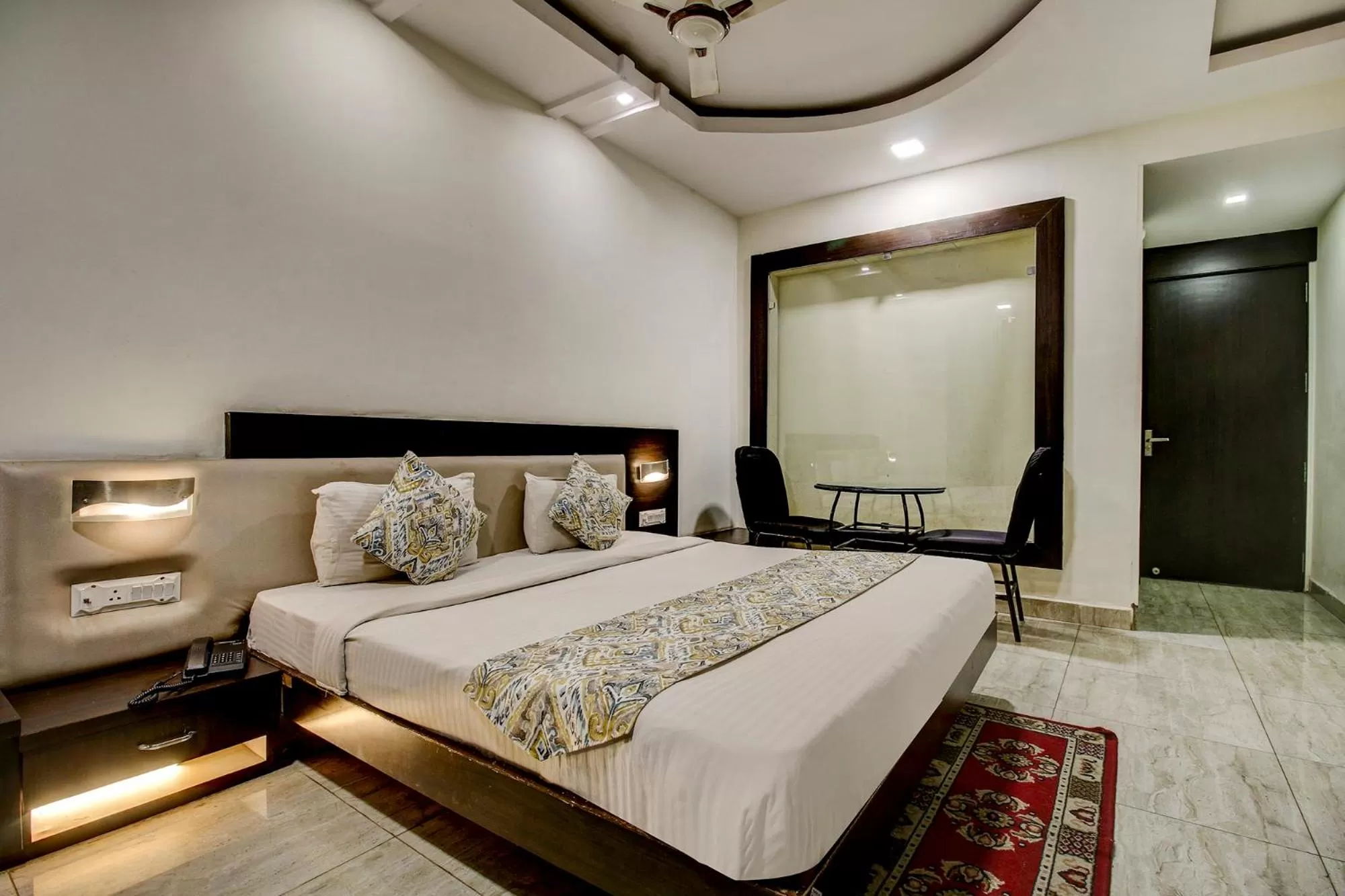 Bed in FabHotel CSFC Near Bhopal Railway Station