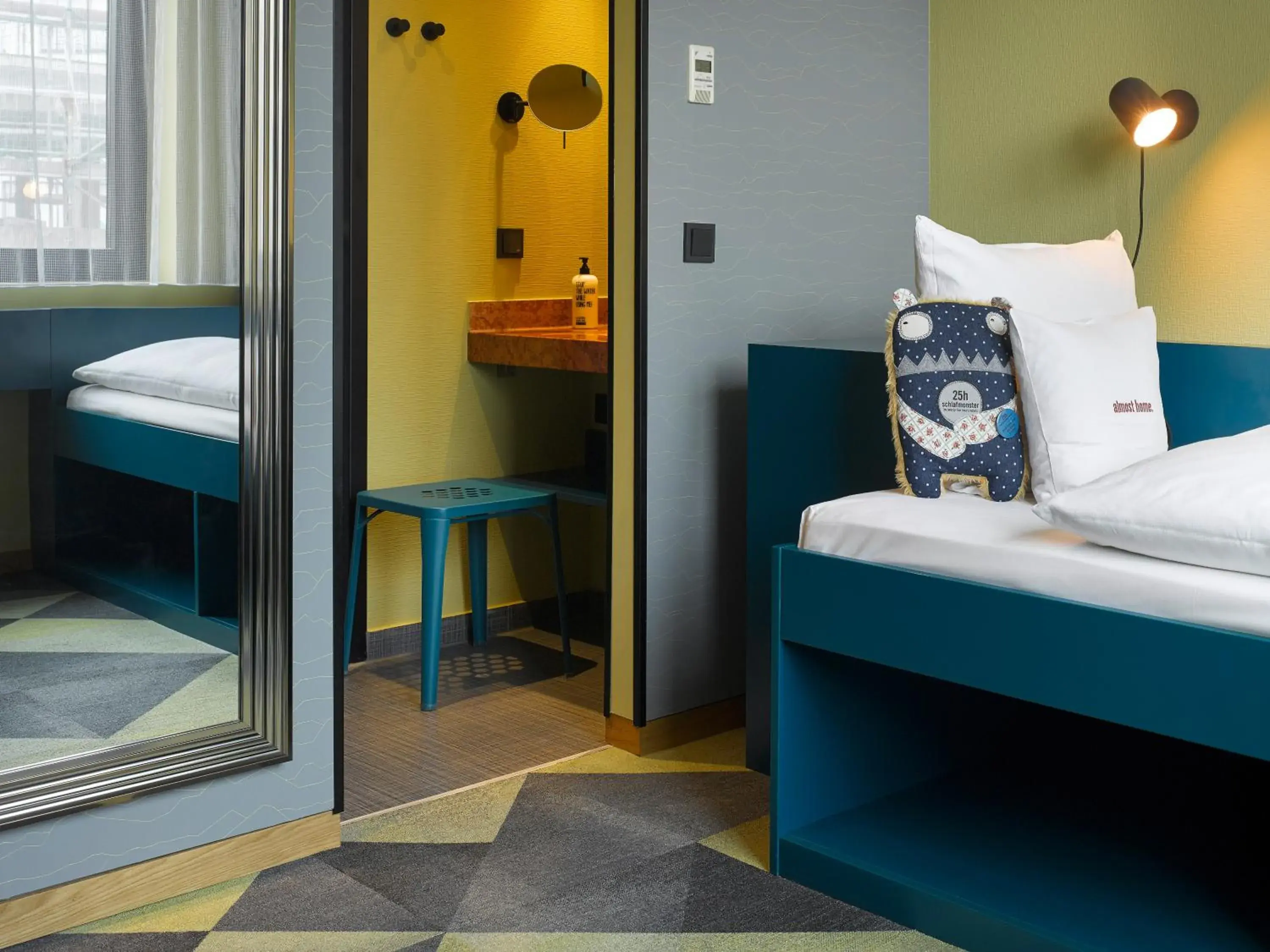 Small Room in 25hours Hotel The Trip Small Room in 25hours Hotel The Trip