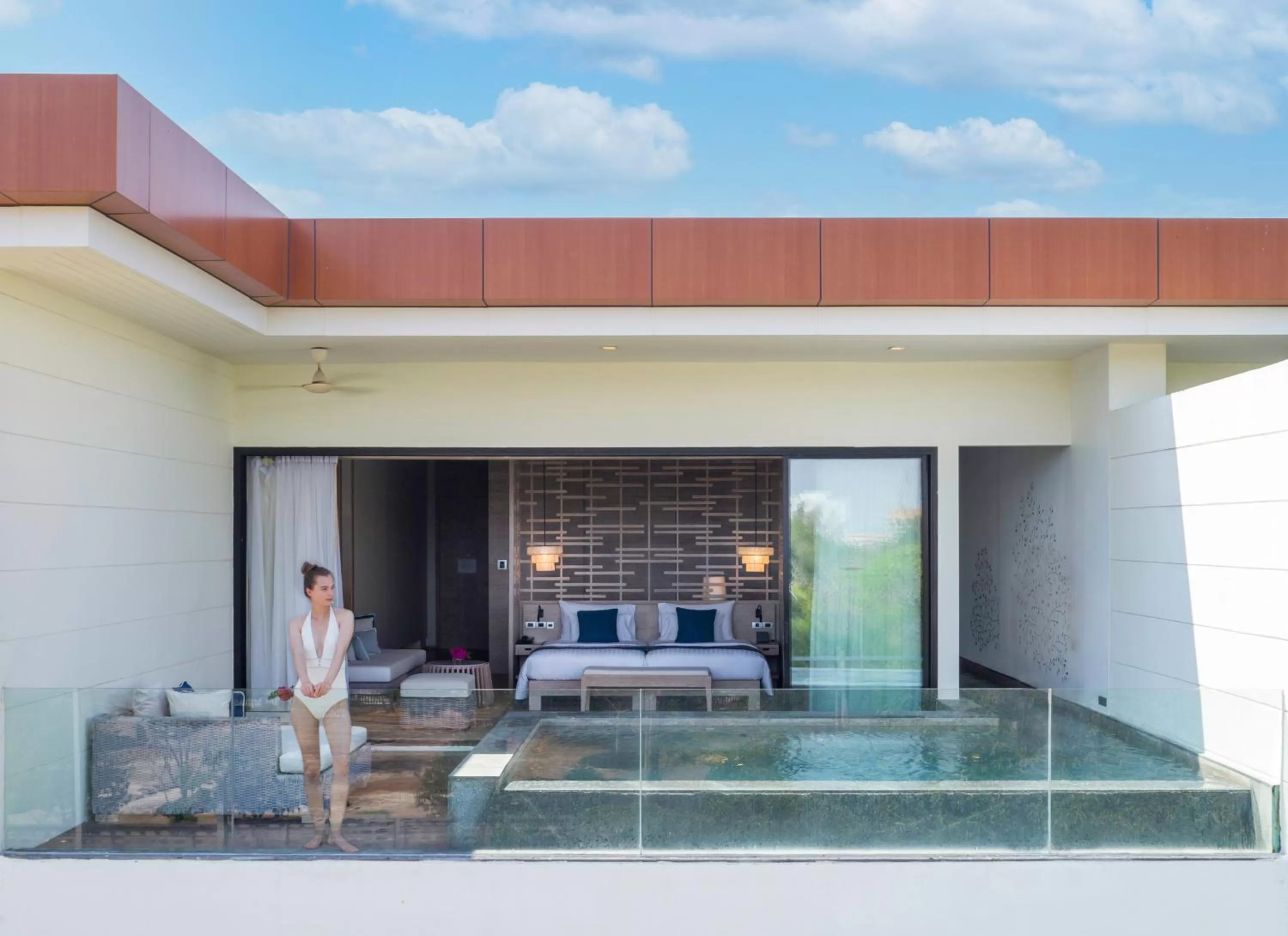 Bed in Cape Nidhra Hotel