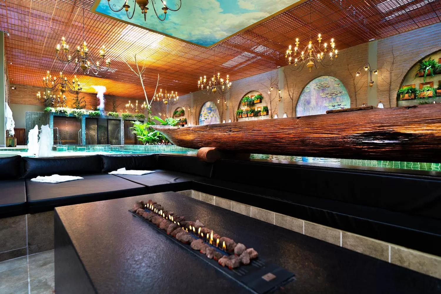 Seating area in Hotel Villa Lobos Spa Romantik