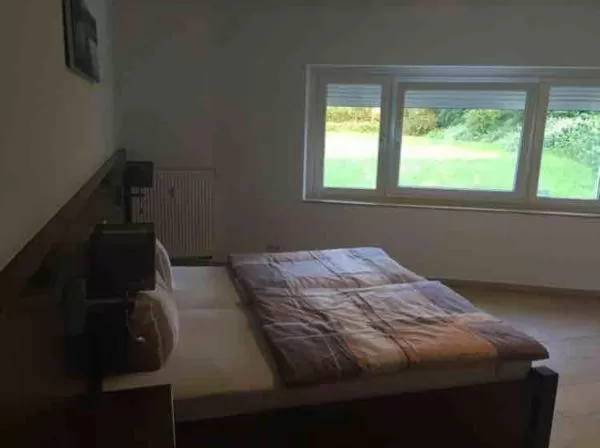 View (from property/room), Bed in Hotel Restaurant Fritz