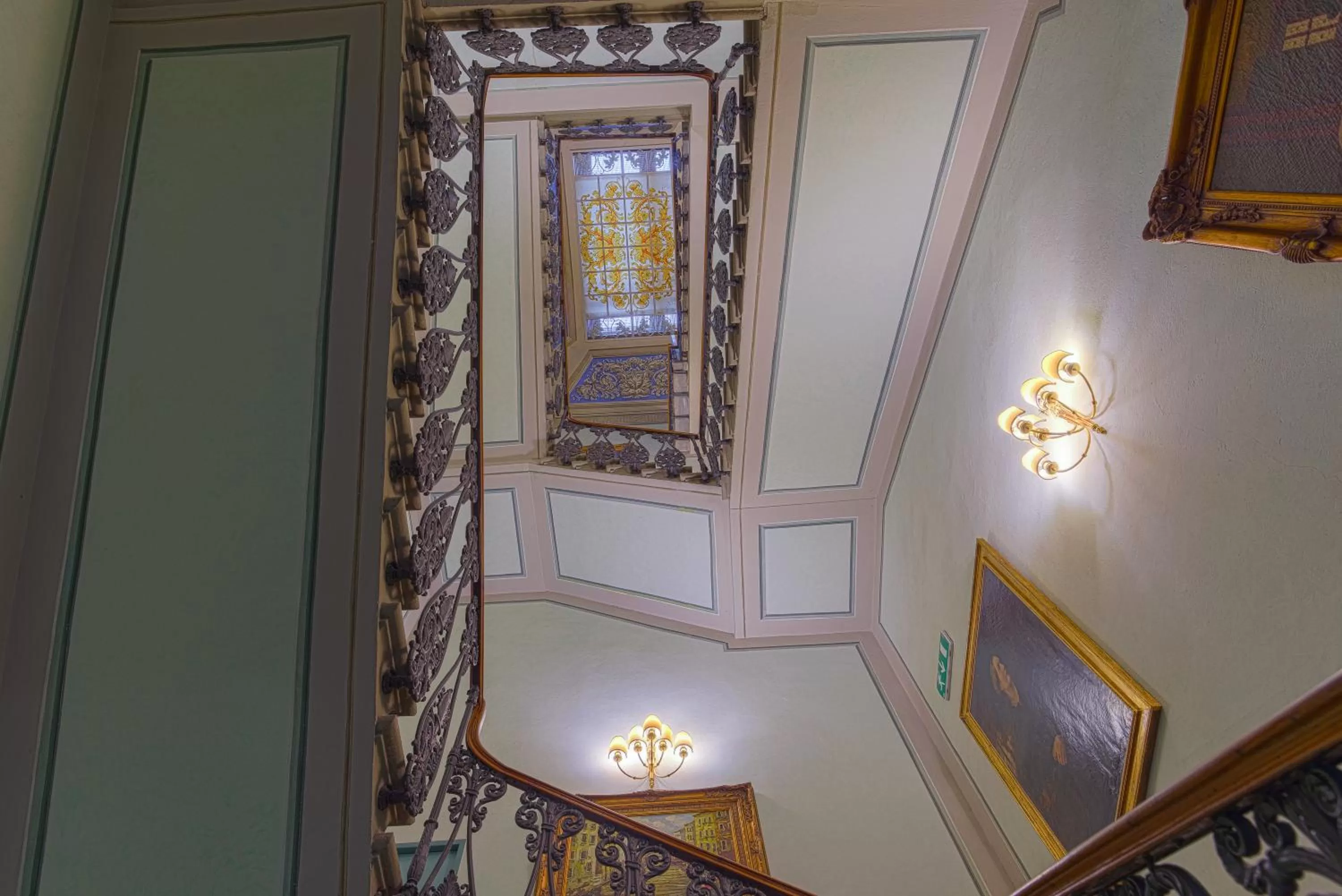 Lobby or reception in Hotel Donatello