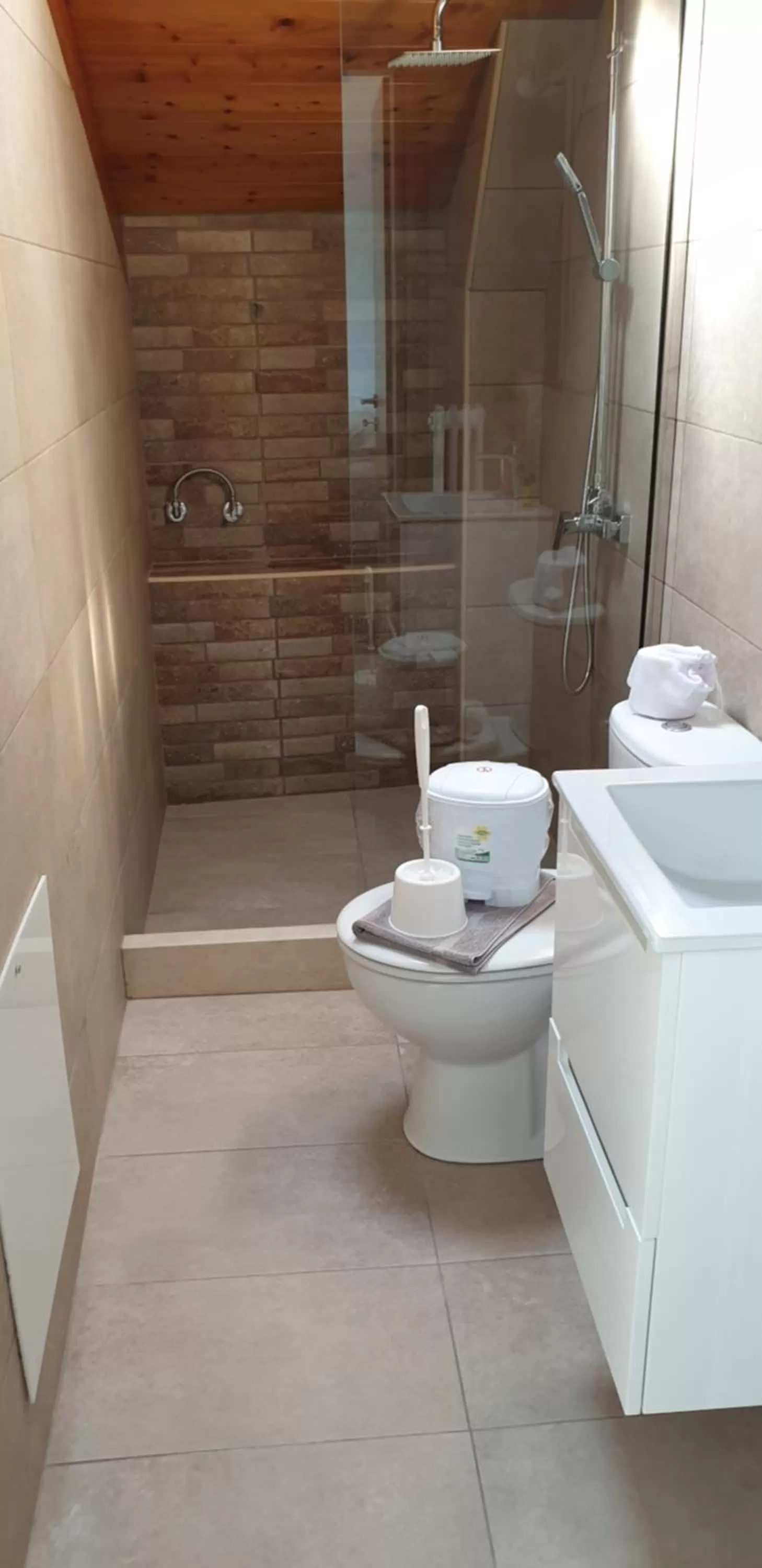 Shower in Alexia's Apartments