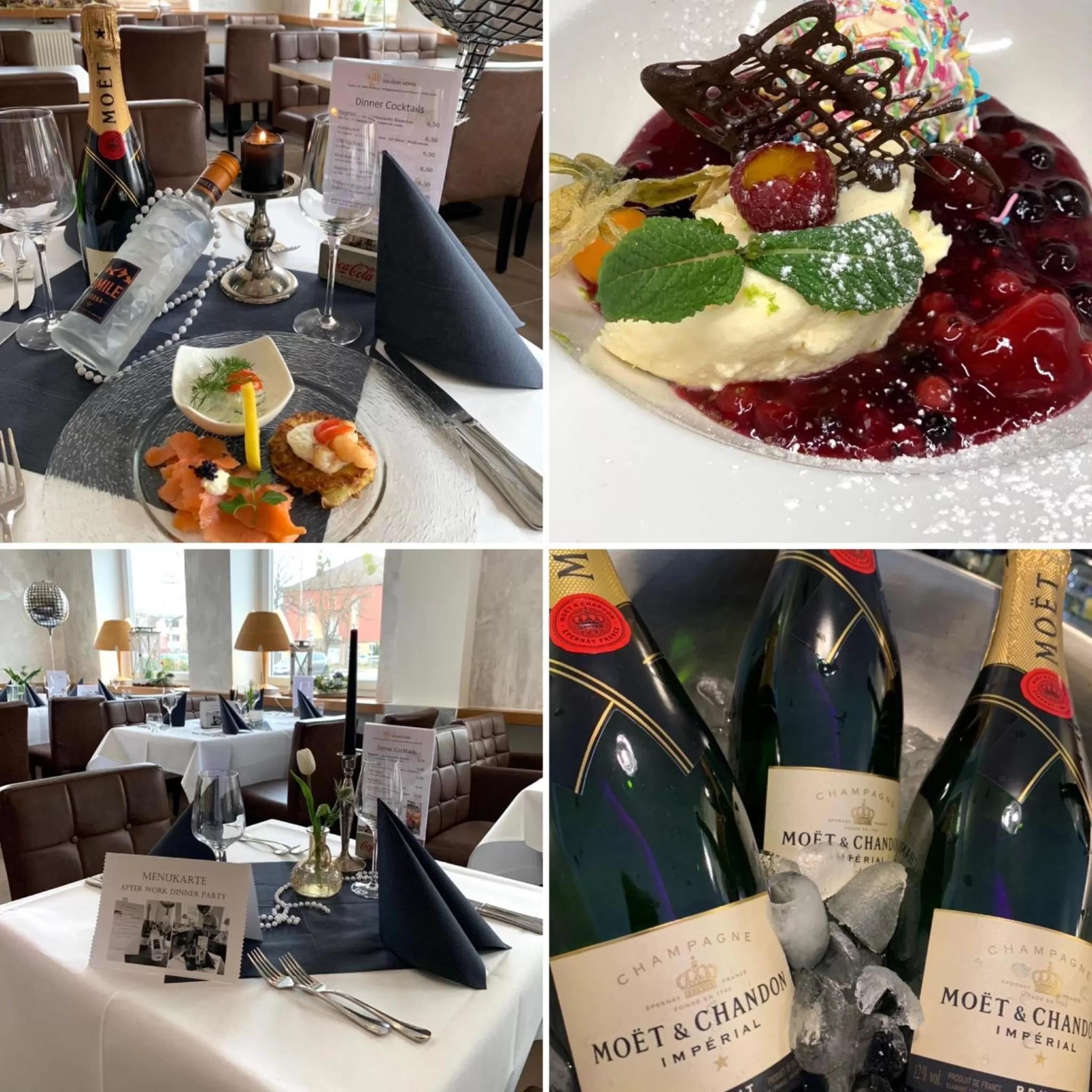 Food and drinks in Boutique Hotel Goldene Henne