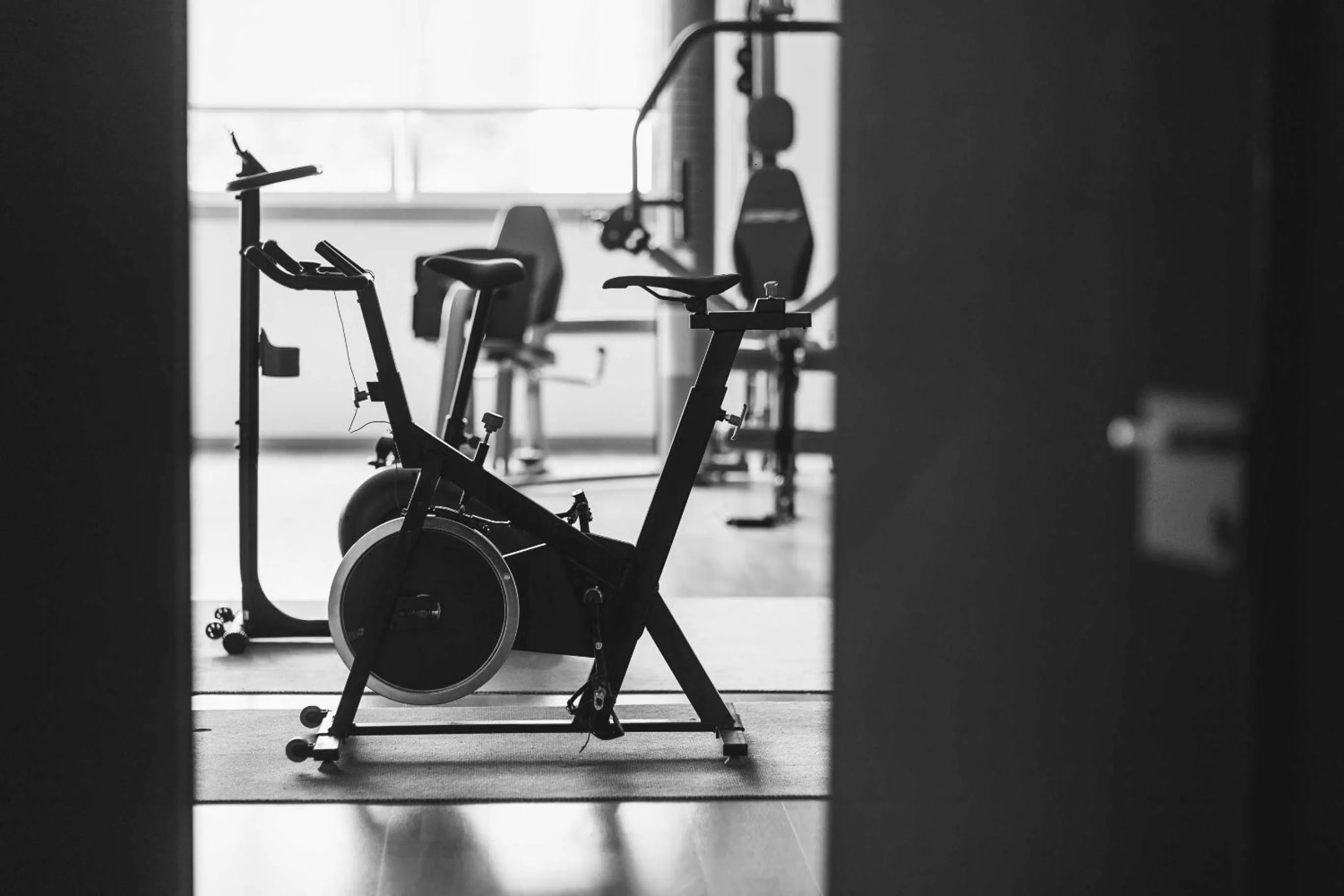 Fitness centre/facilities in Hotel Alfonso I