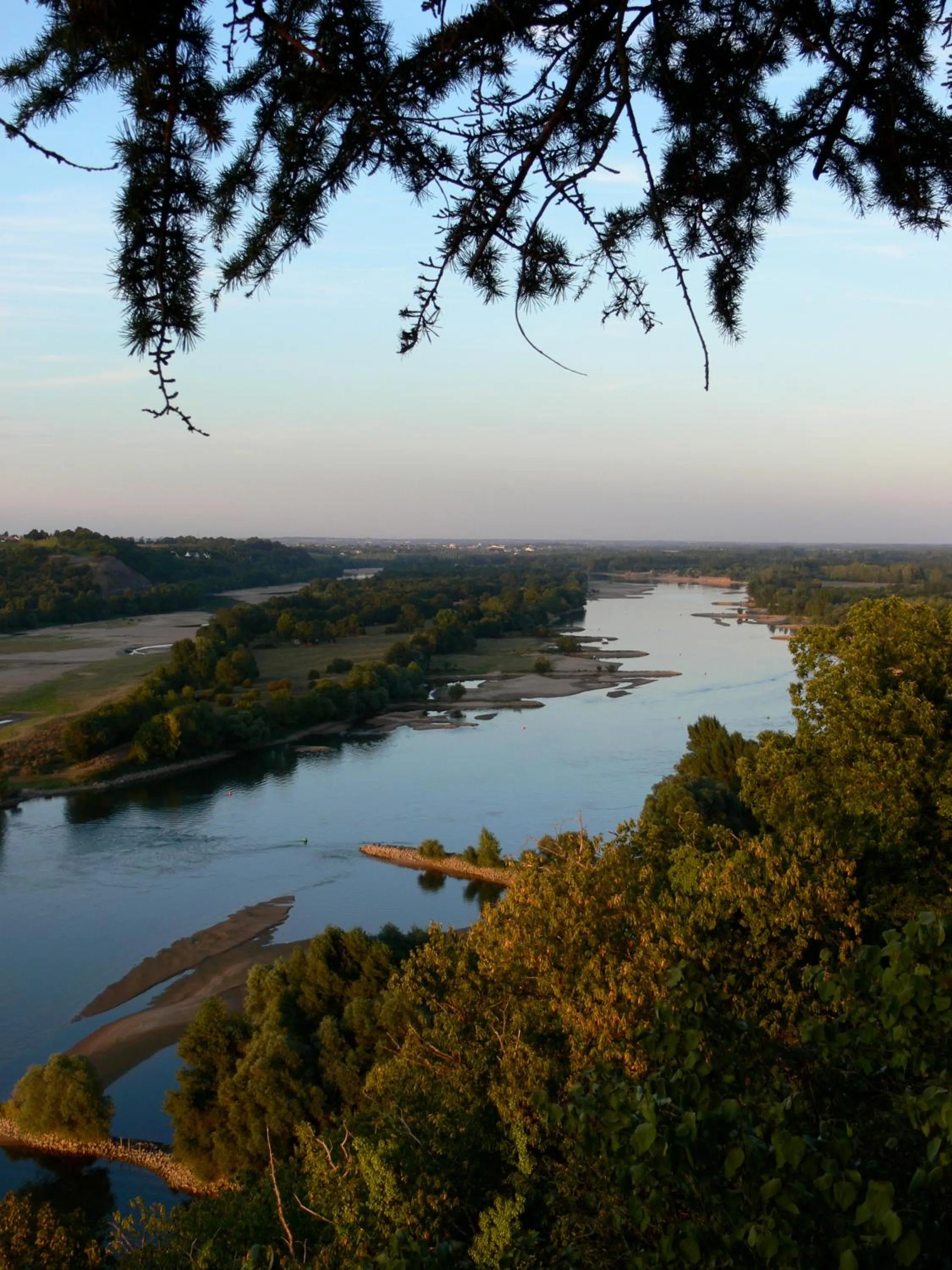 View (from property/room) in Logis Hotels Le Champalud Restaurant La Citadelle