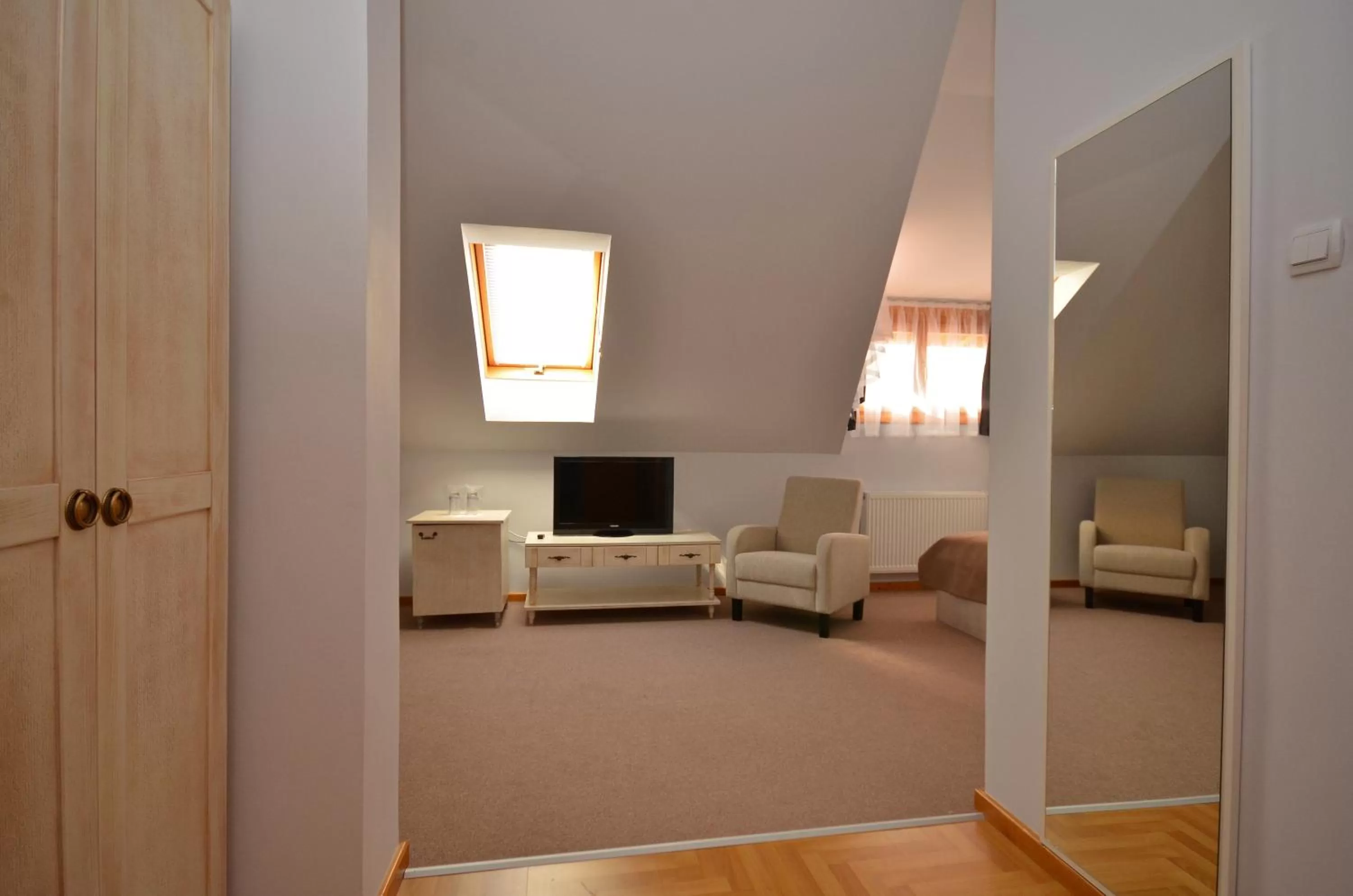 Decorative detail, Seating Area in Art Garni Hotel