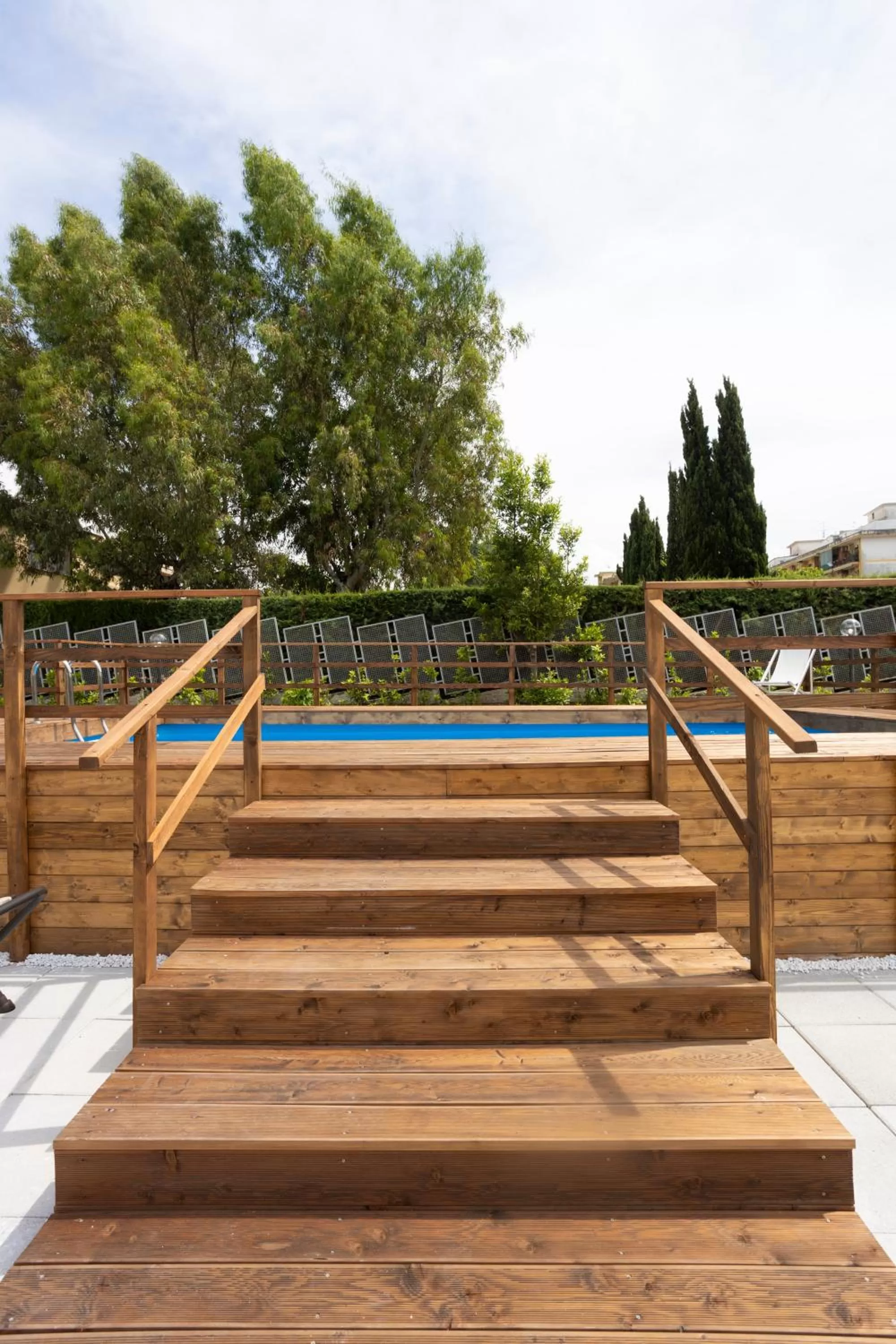 Swimming pool in Residence O'Sole Mio Pompei