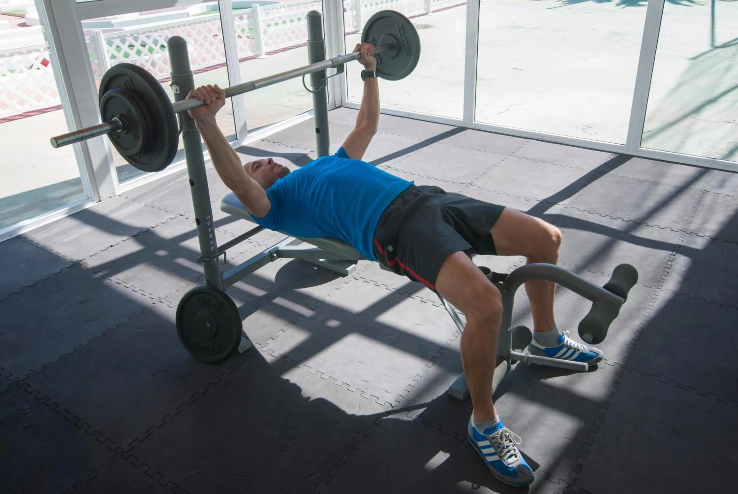 Fitness centre/facilities in Apartamentos Jable Bermudas