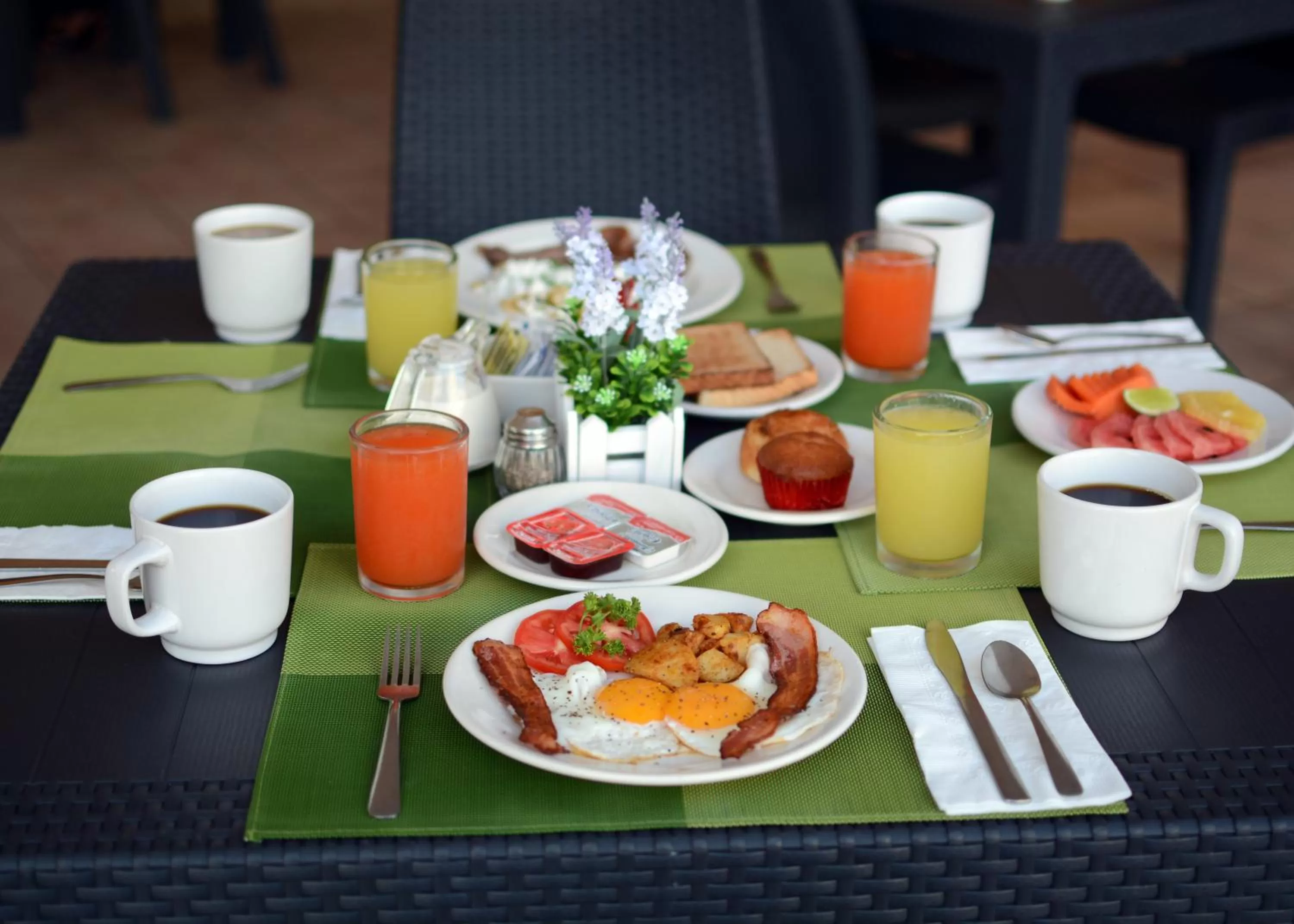 Breakfast in Amarea Hotel Acapulco