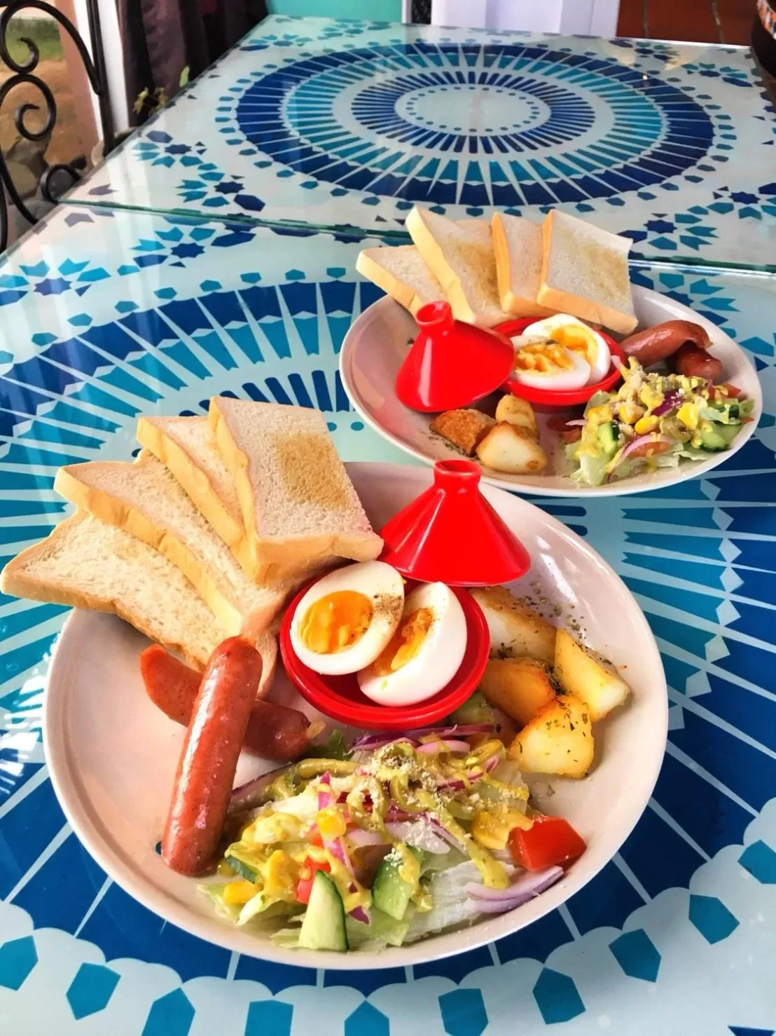 Breakfast in Raid Garden Boutique Hotel