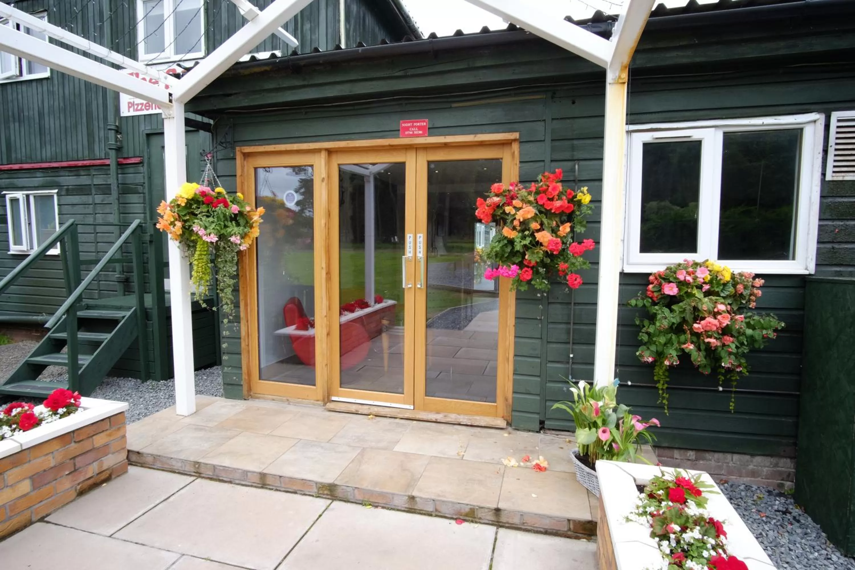 Facade/entrance in Scottish Equi B&B