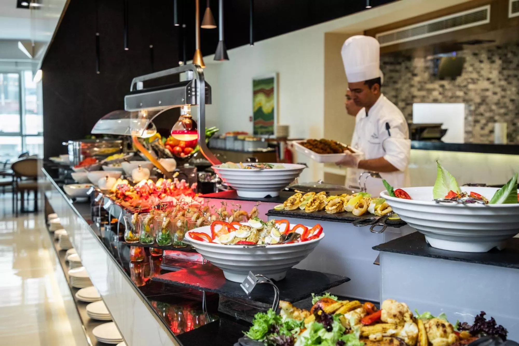 Staff in Elite Byblos Hotel