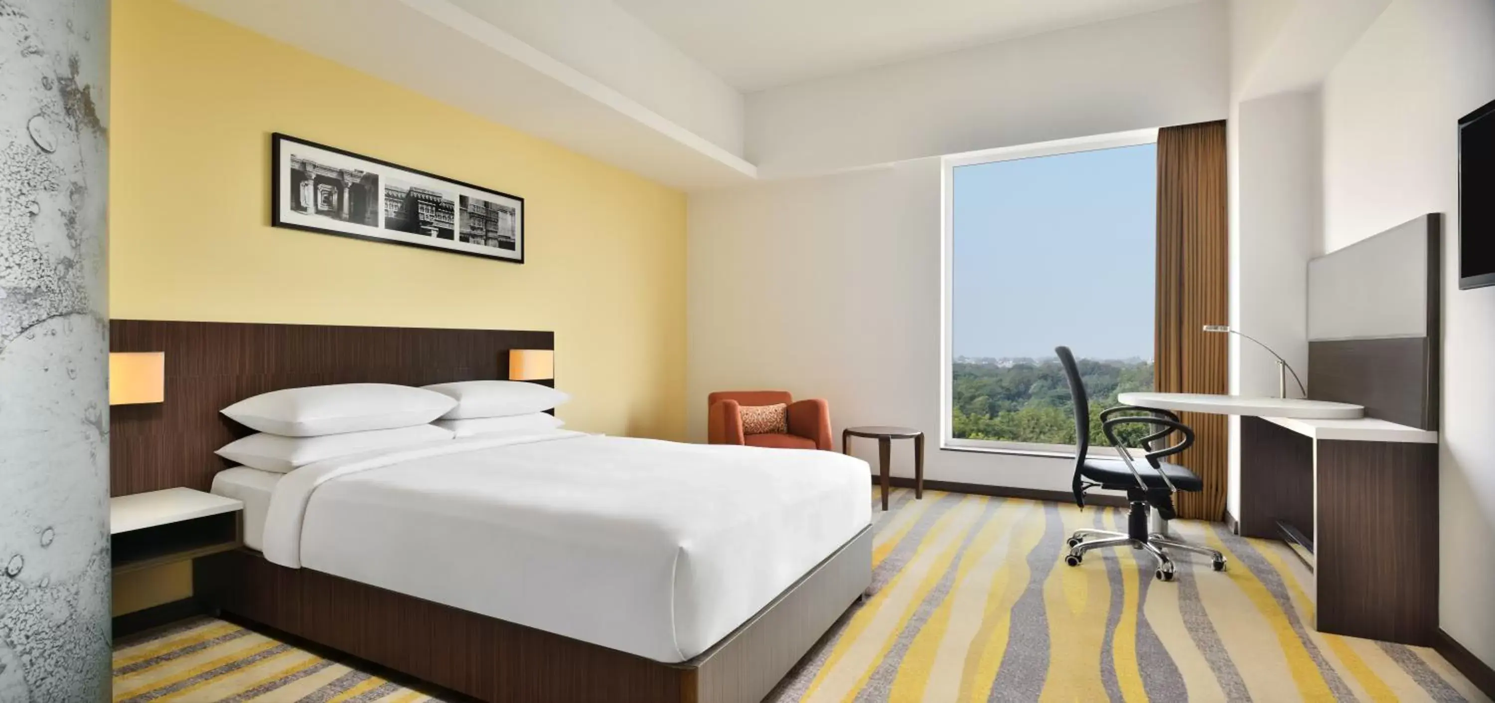 Superior Queen Room with 15% off on F&B in Fairfield by Marriott Ahmedabad Superior Queen Room with 15% off on F&B in Fairfield by Marriott Ahmedabad