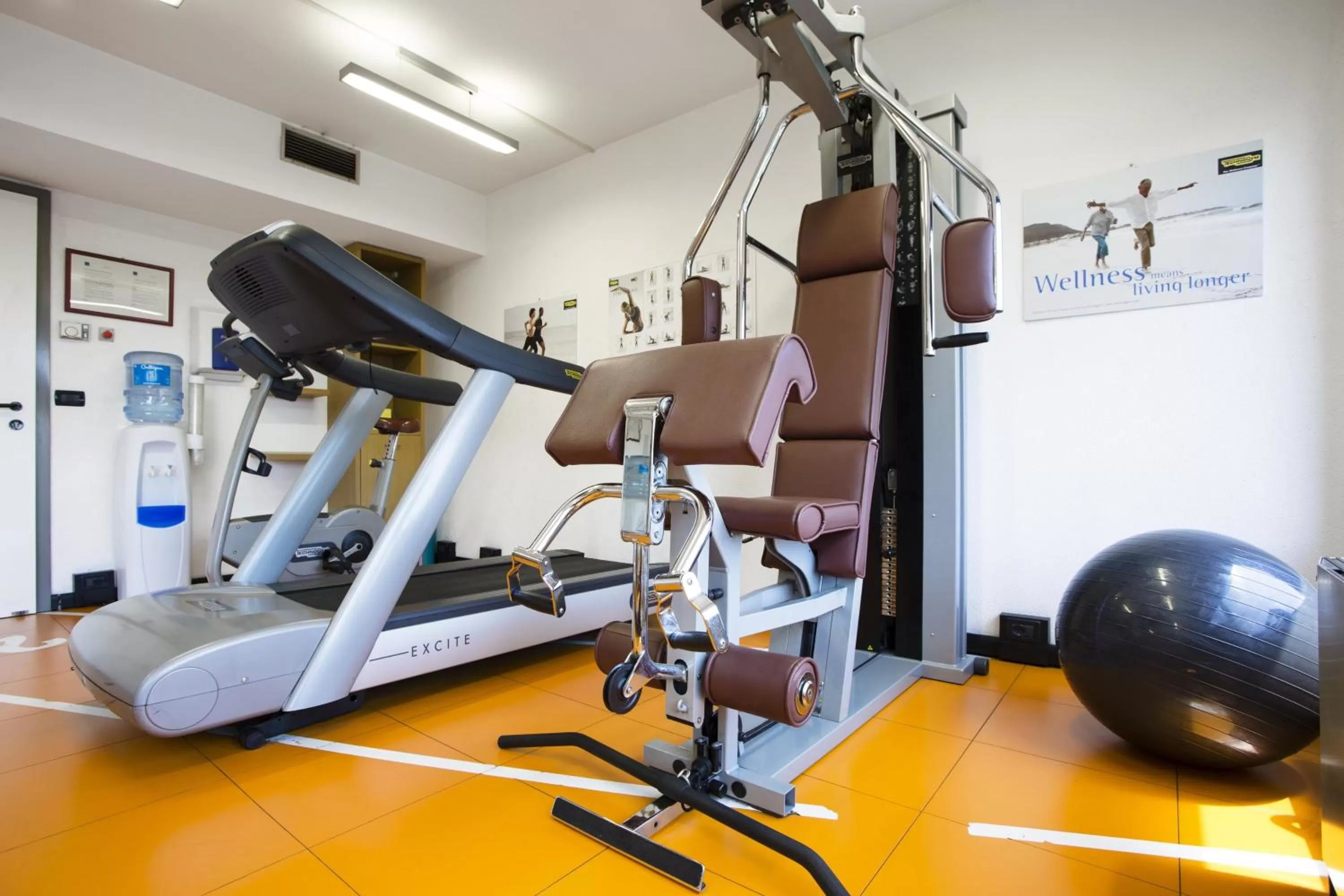 Fitness centre/facilities in Novotel Genova City