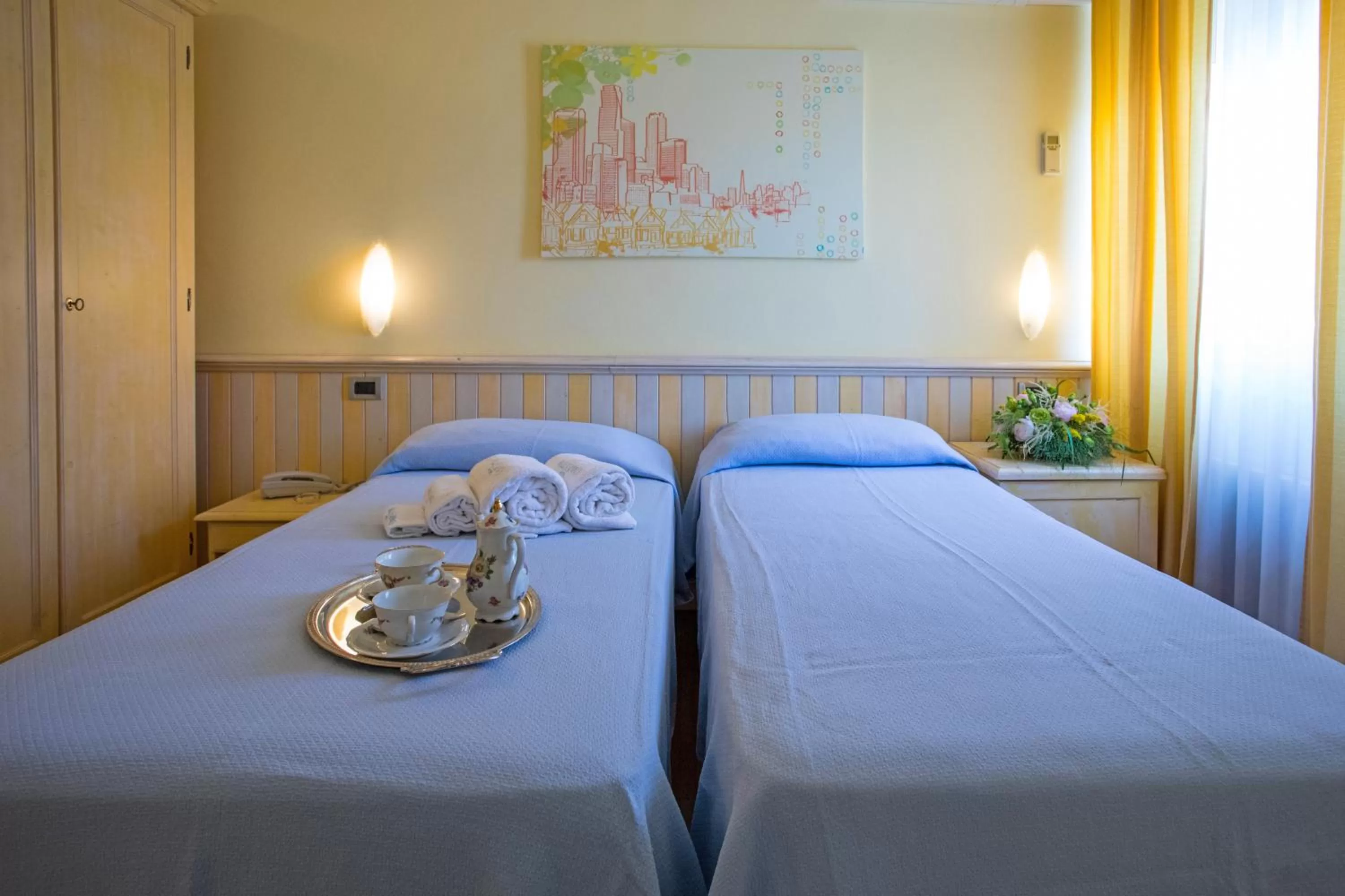 Bed in Hotel Massimo