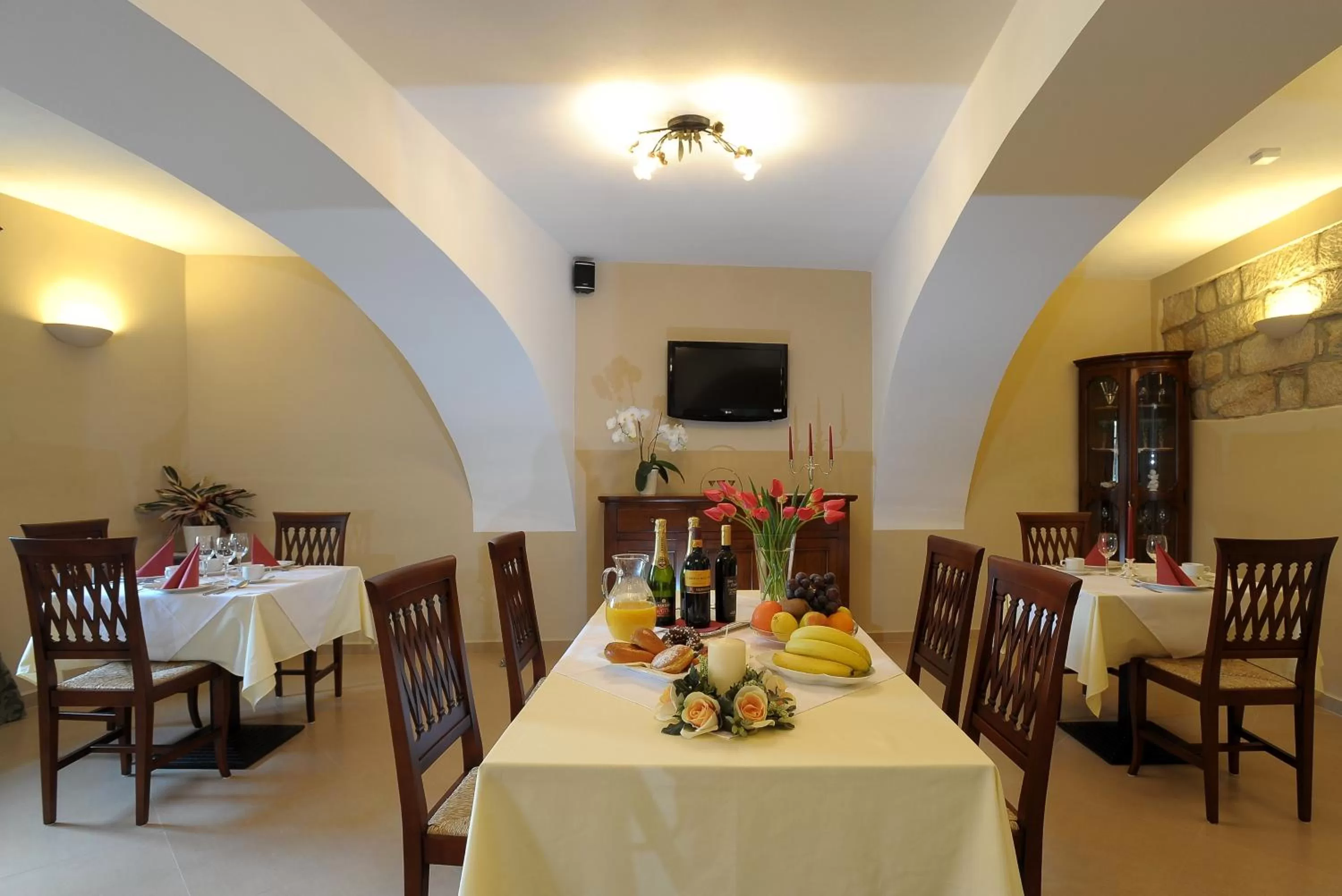 Dining area in Hotel U Krále