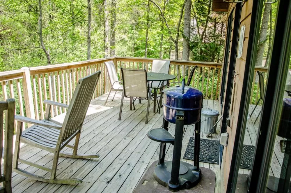 BBQ facilities in Asheville Cabins of Willow Winds