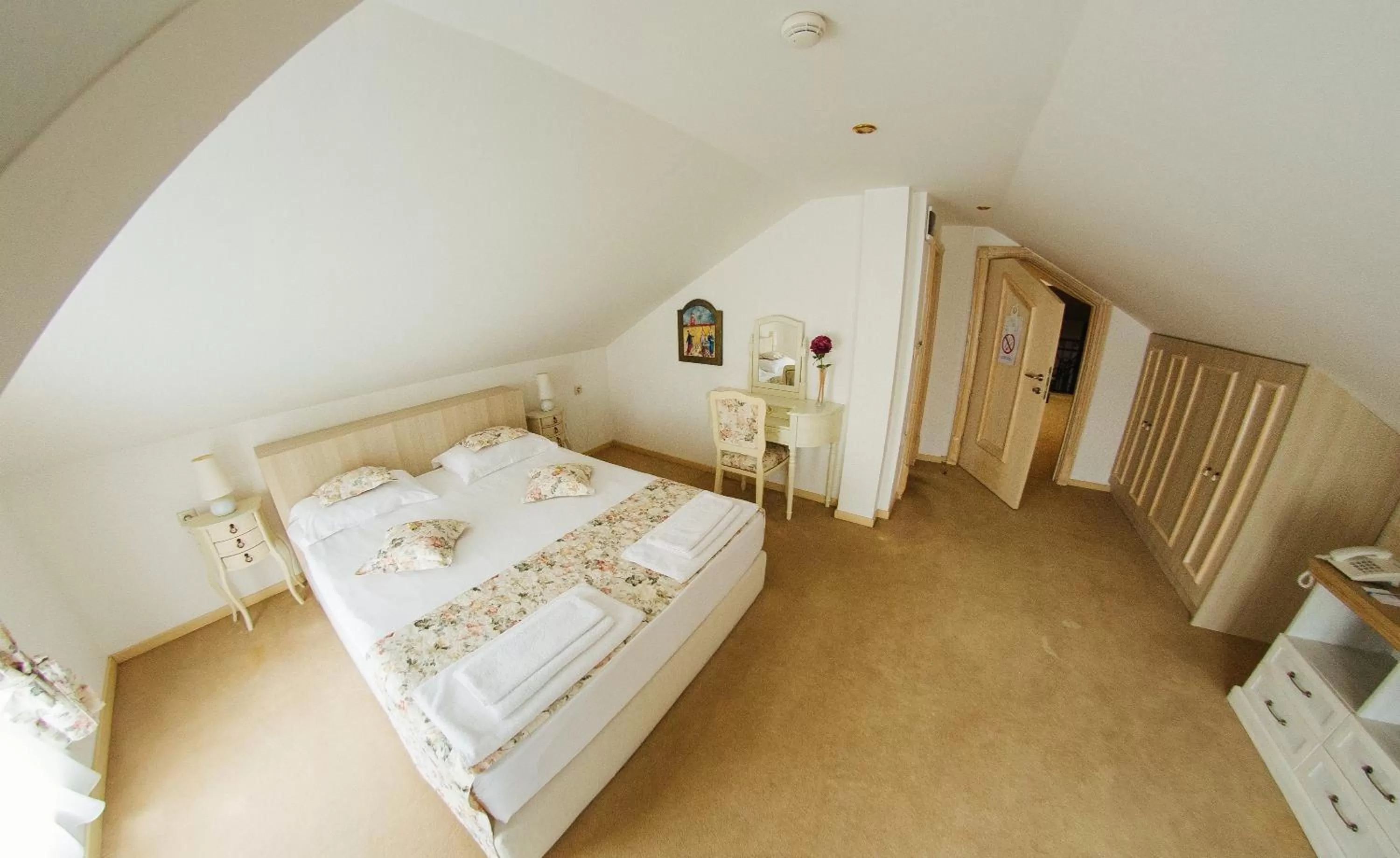 Bed in Garni Hotel Andric