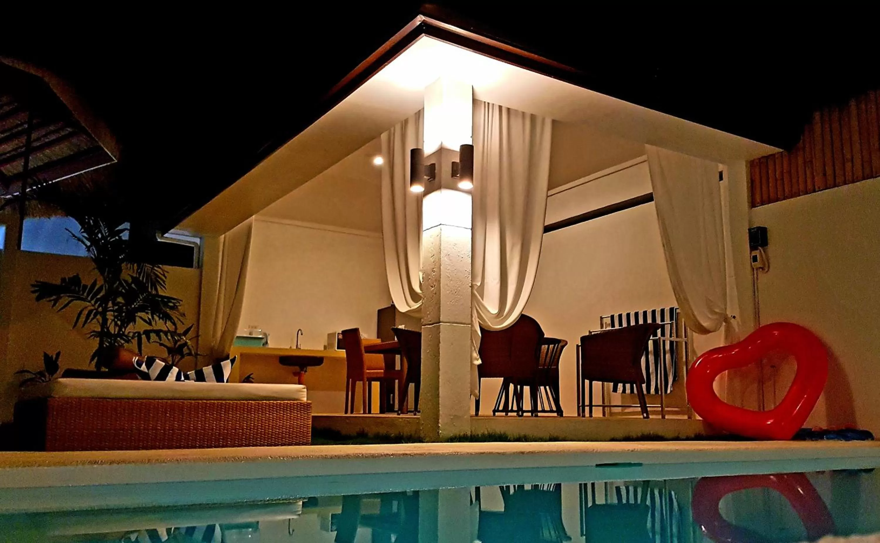 Patio in Montecarlo Villas Panglao