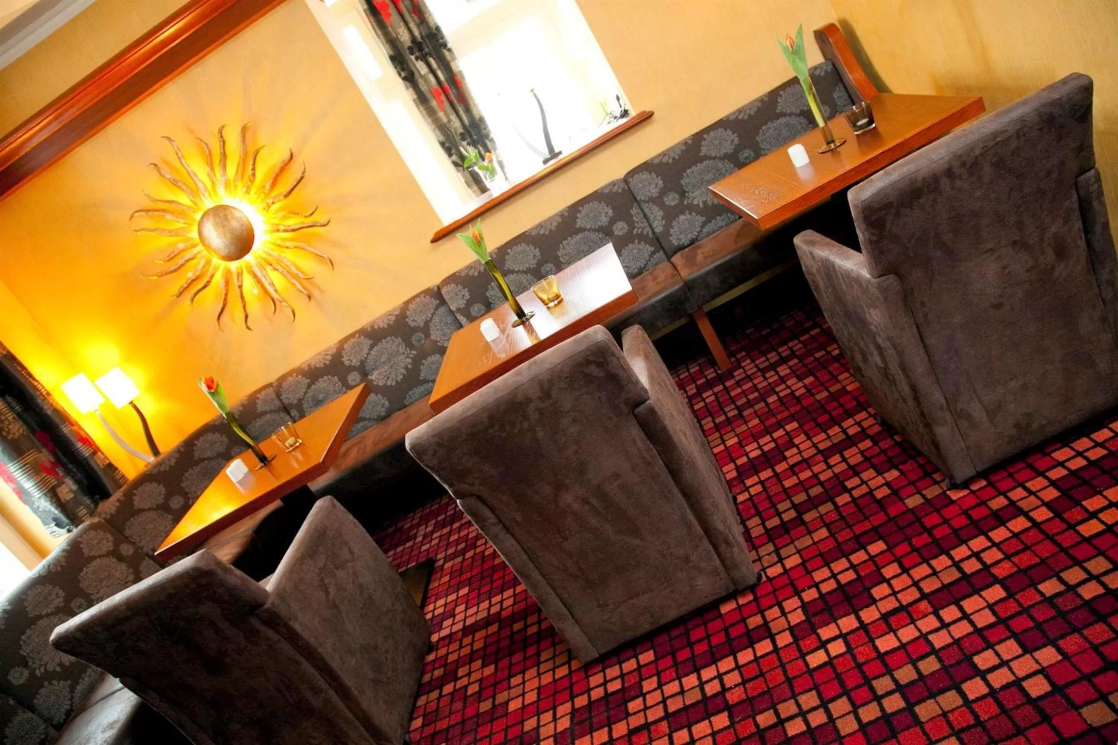 Restaurant/places to eat, Seating Area in Hotel Villa Neander