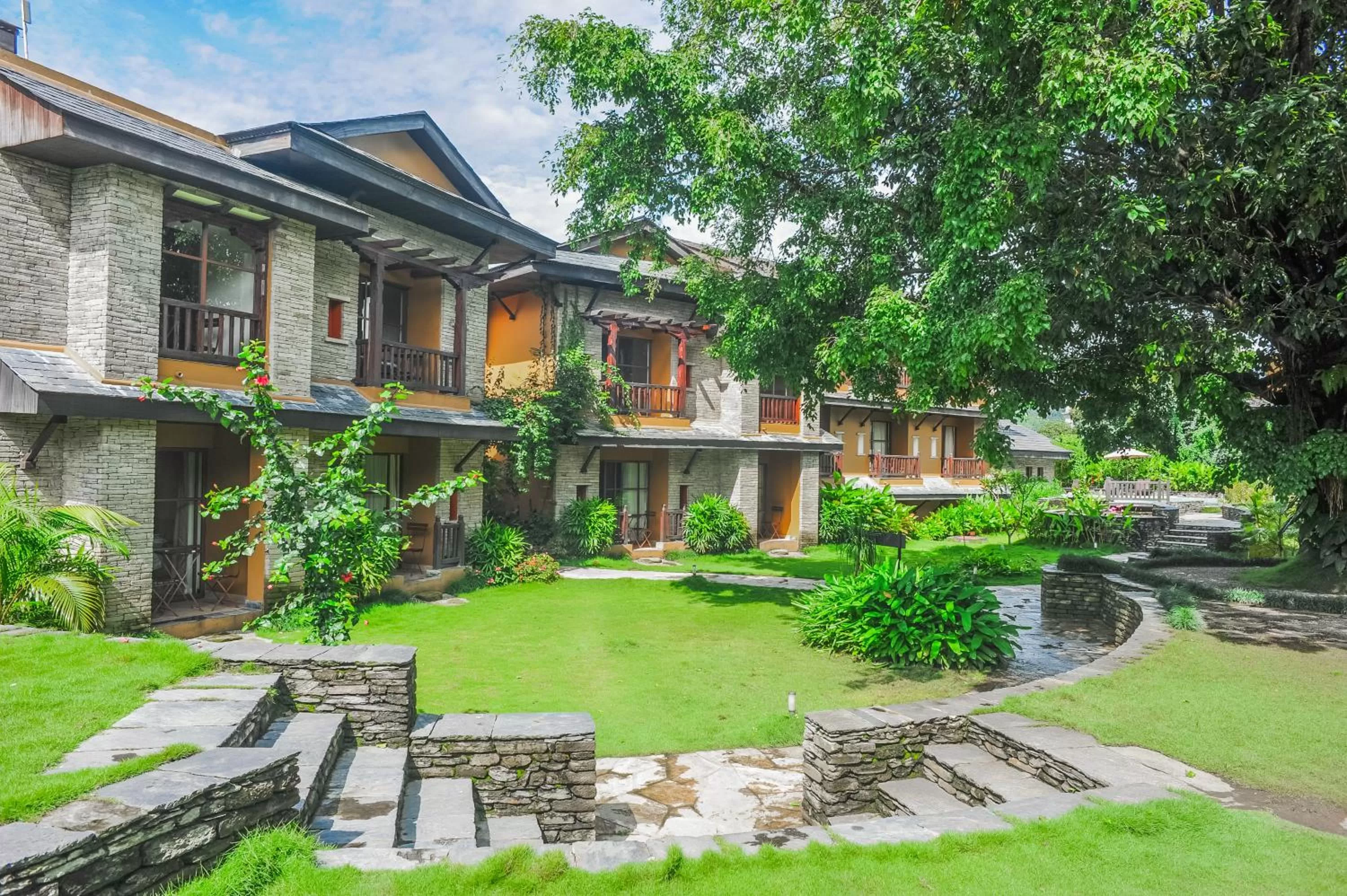 Property building in Temple Tree Resort & Spa, Pokhara