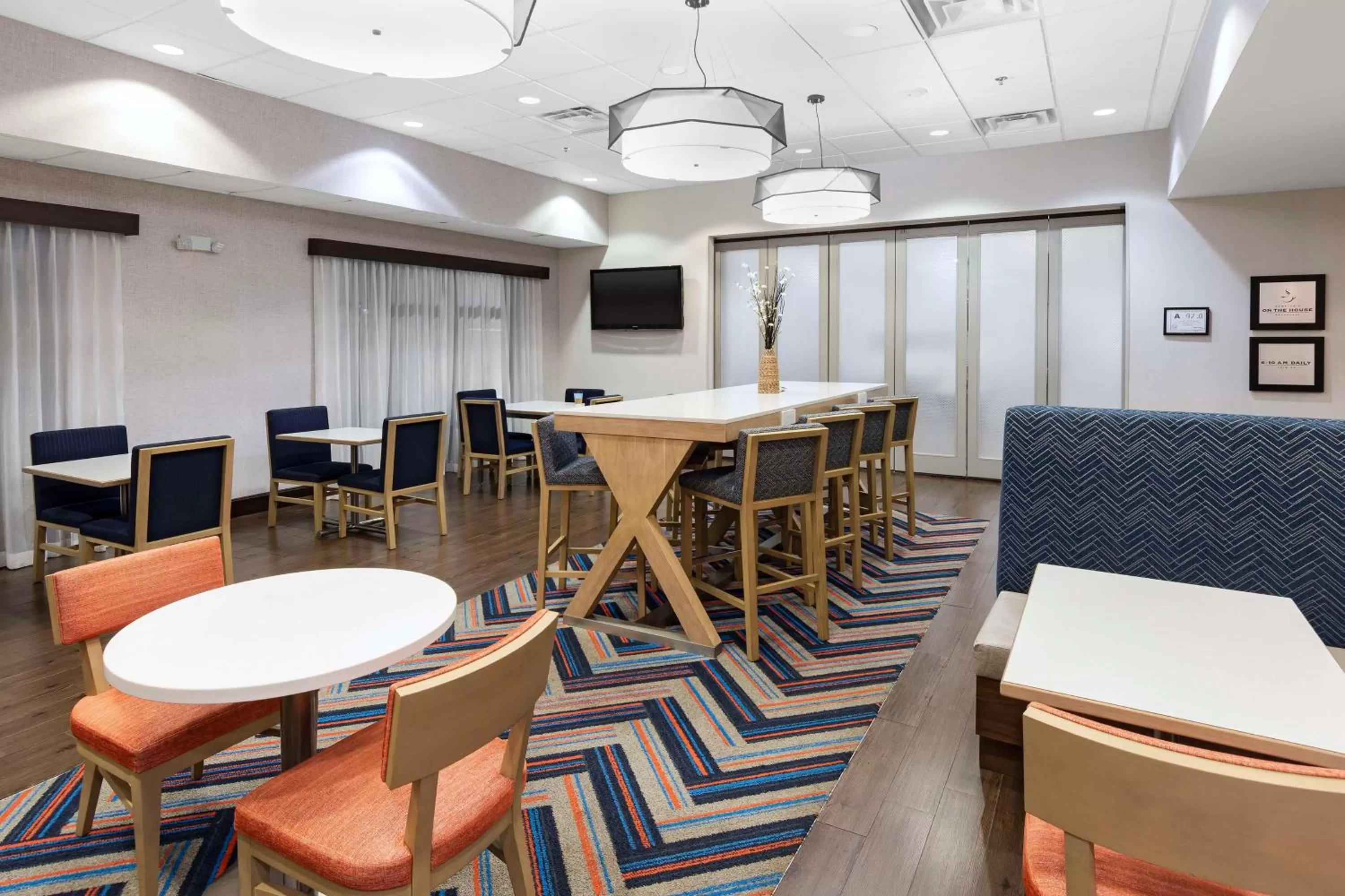 Lobby or reception in Hampton Inn Greenville