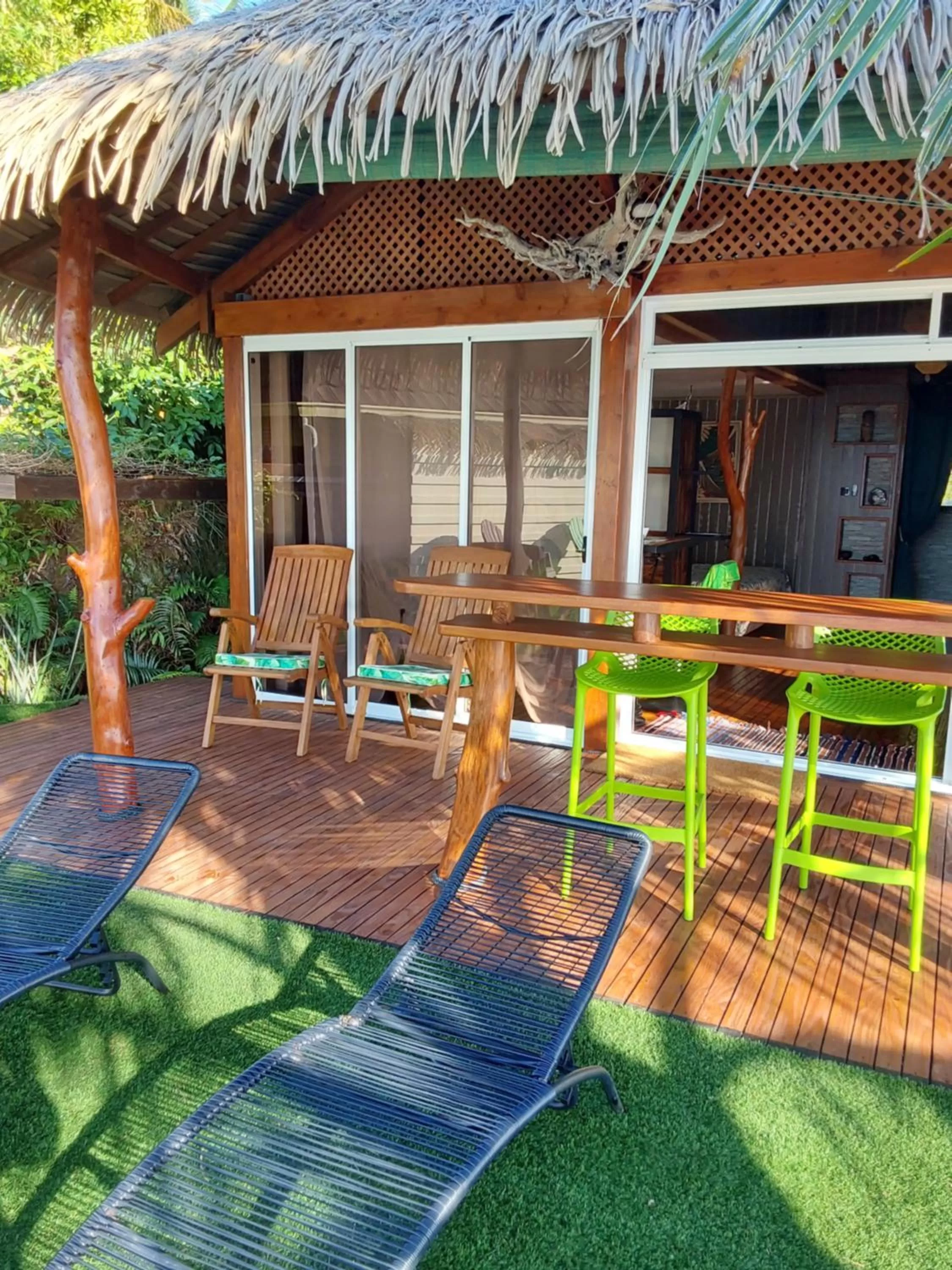 Patio in Faré Mahi Mahi