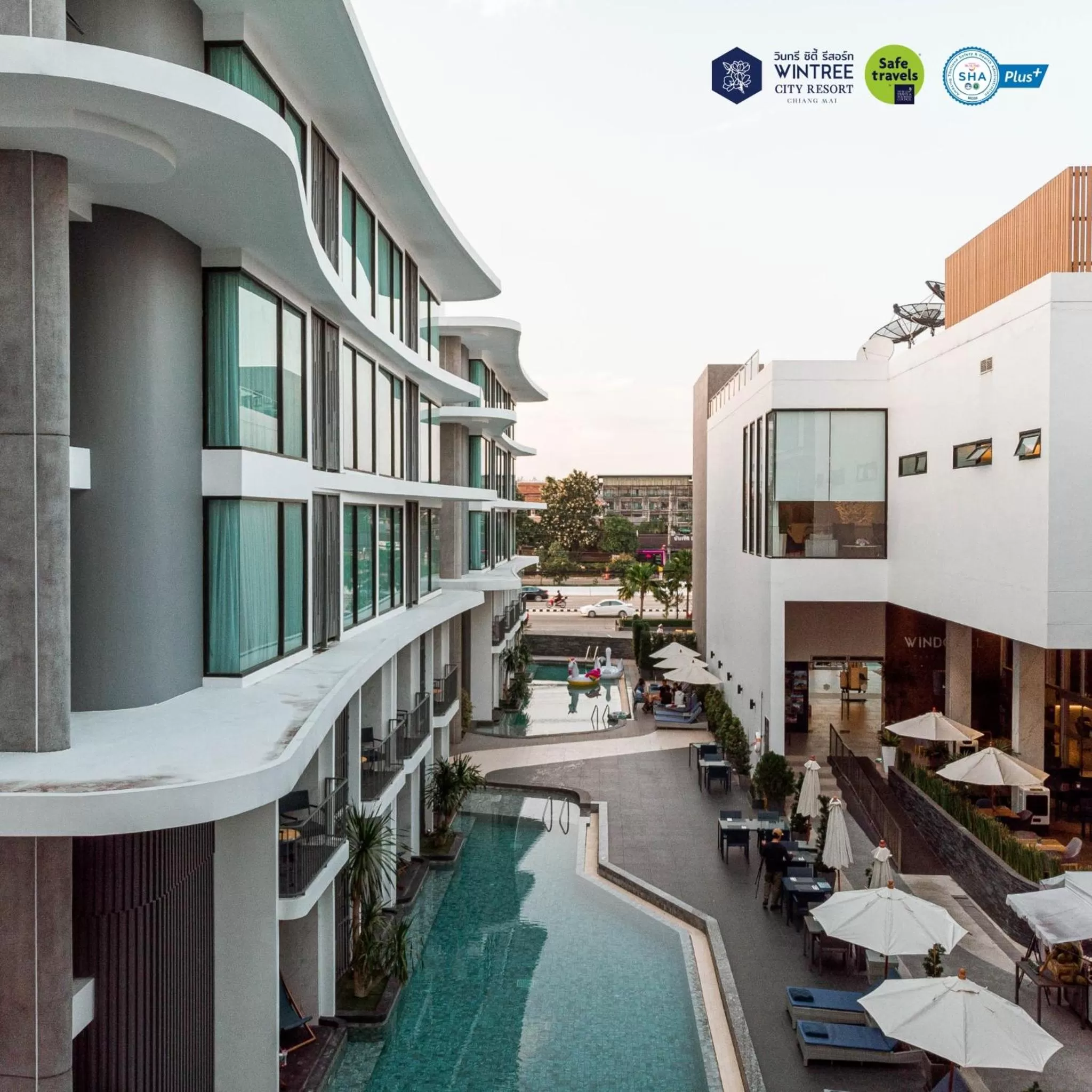 Property building in Wintree City Resort Chiang Mai