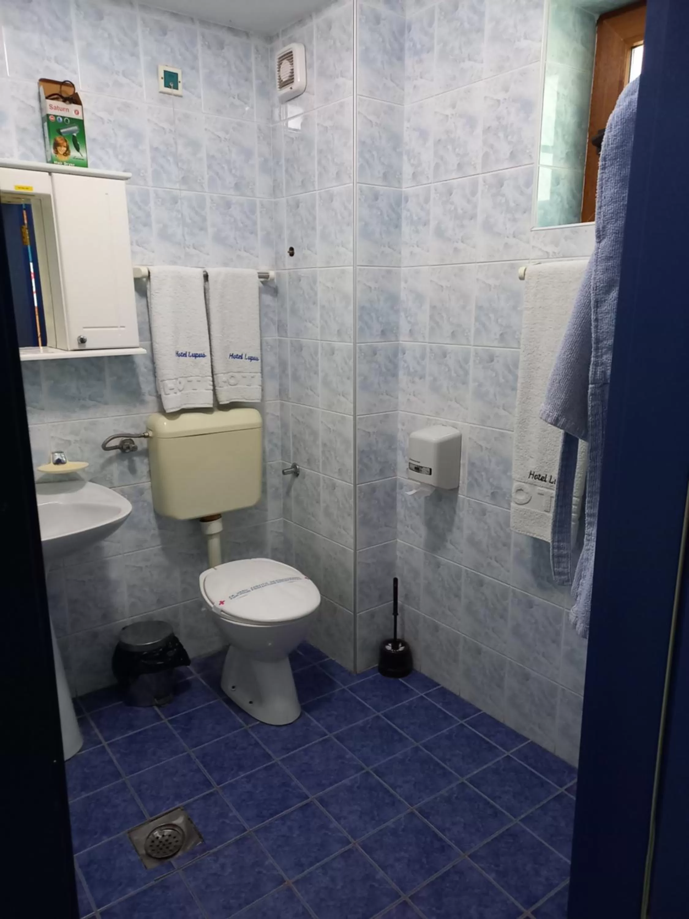 Bathroom in Garni Hotel Lupus