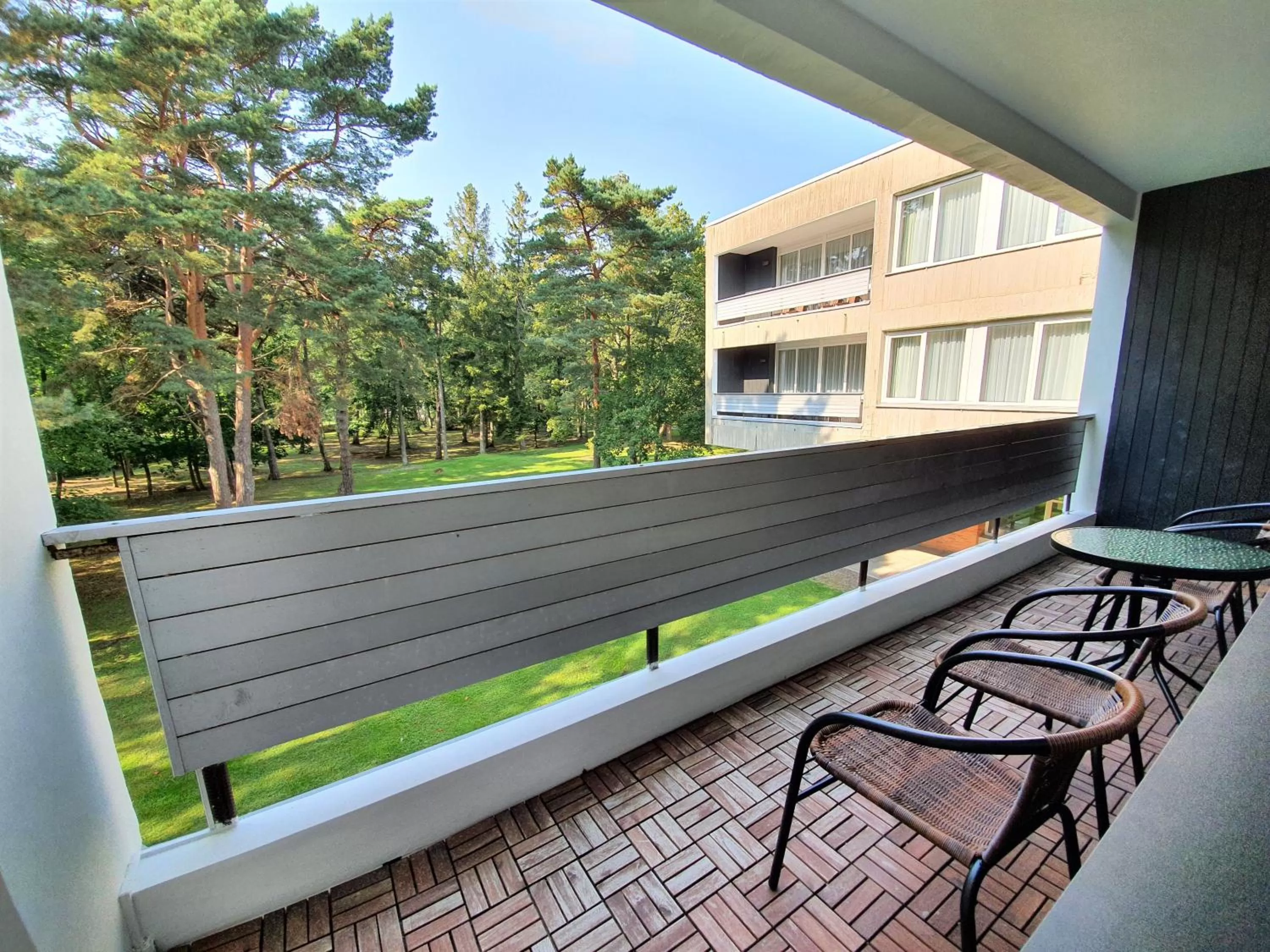 Balcony/Terrace in Žilvinas Hotel