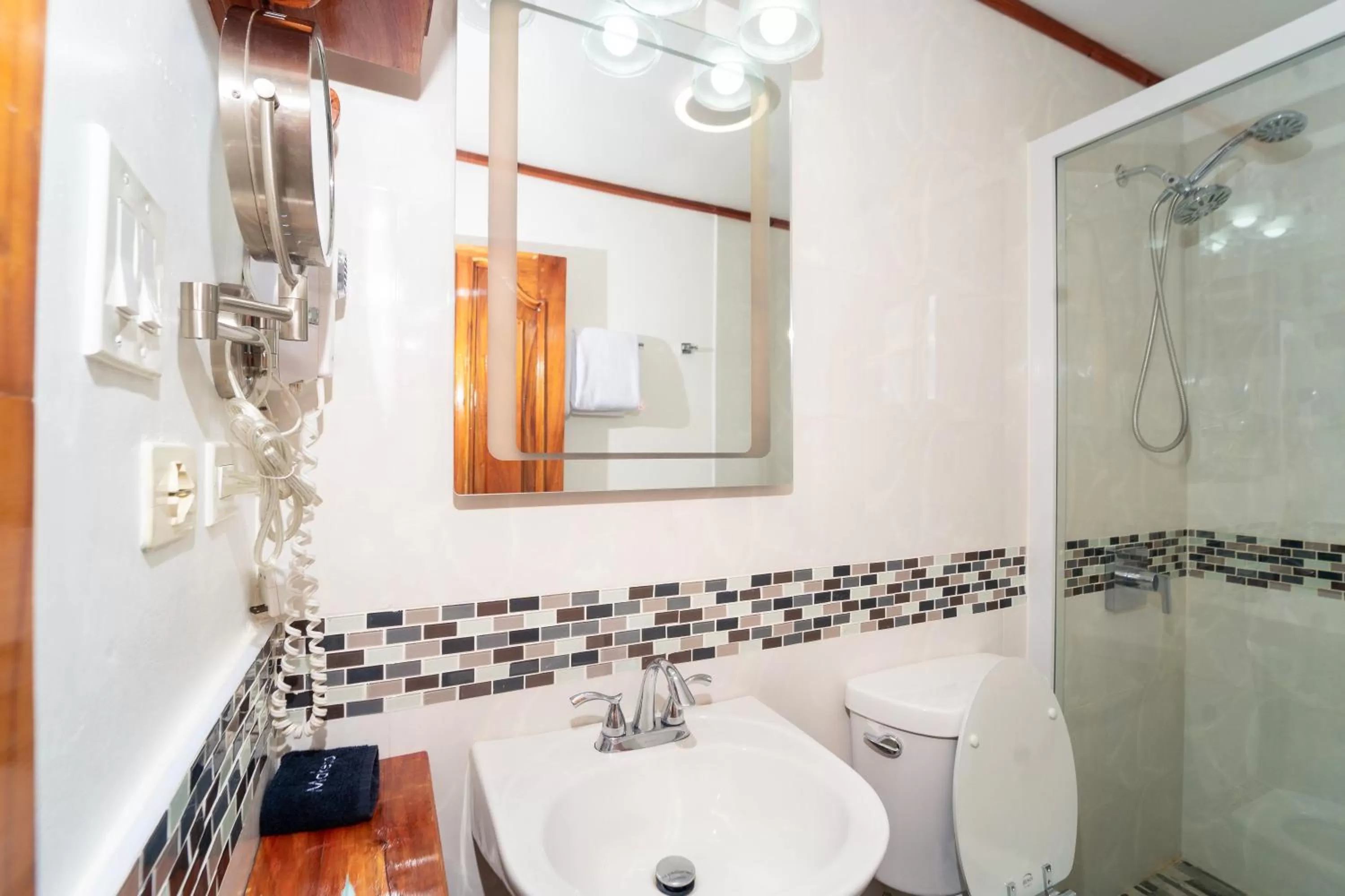 Bathroom in Blue Skies Beach Resort