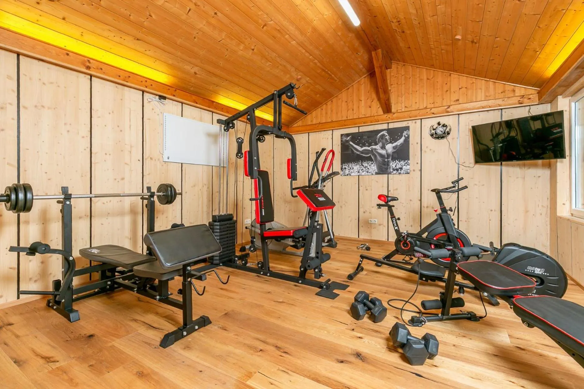 Fitness centre/facilities in Hotel Rupertihof