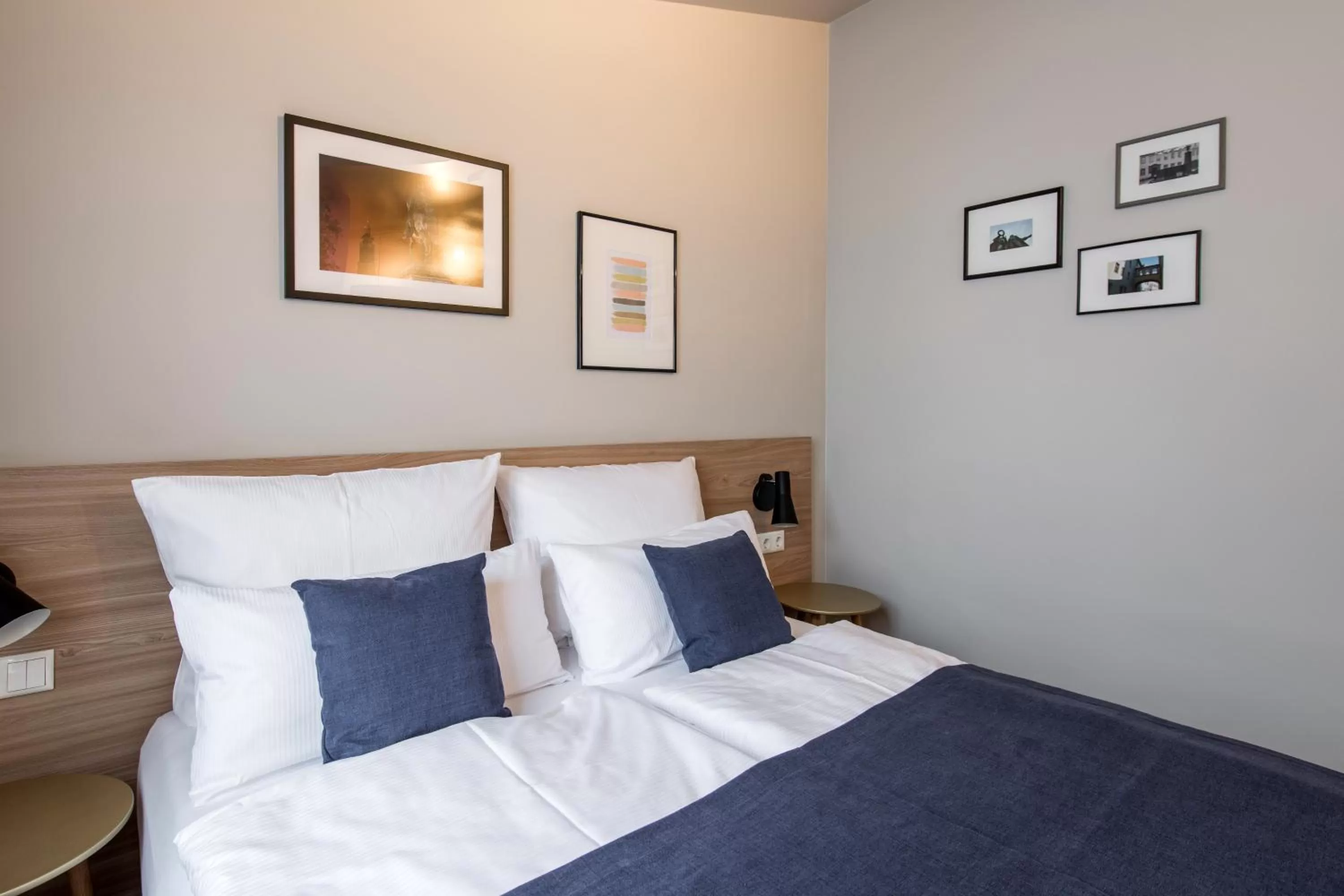 Bed in stattHotel Weimar