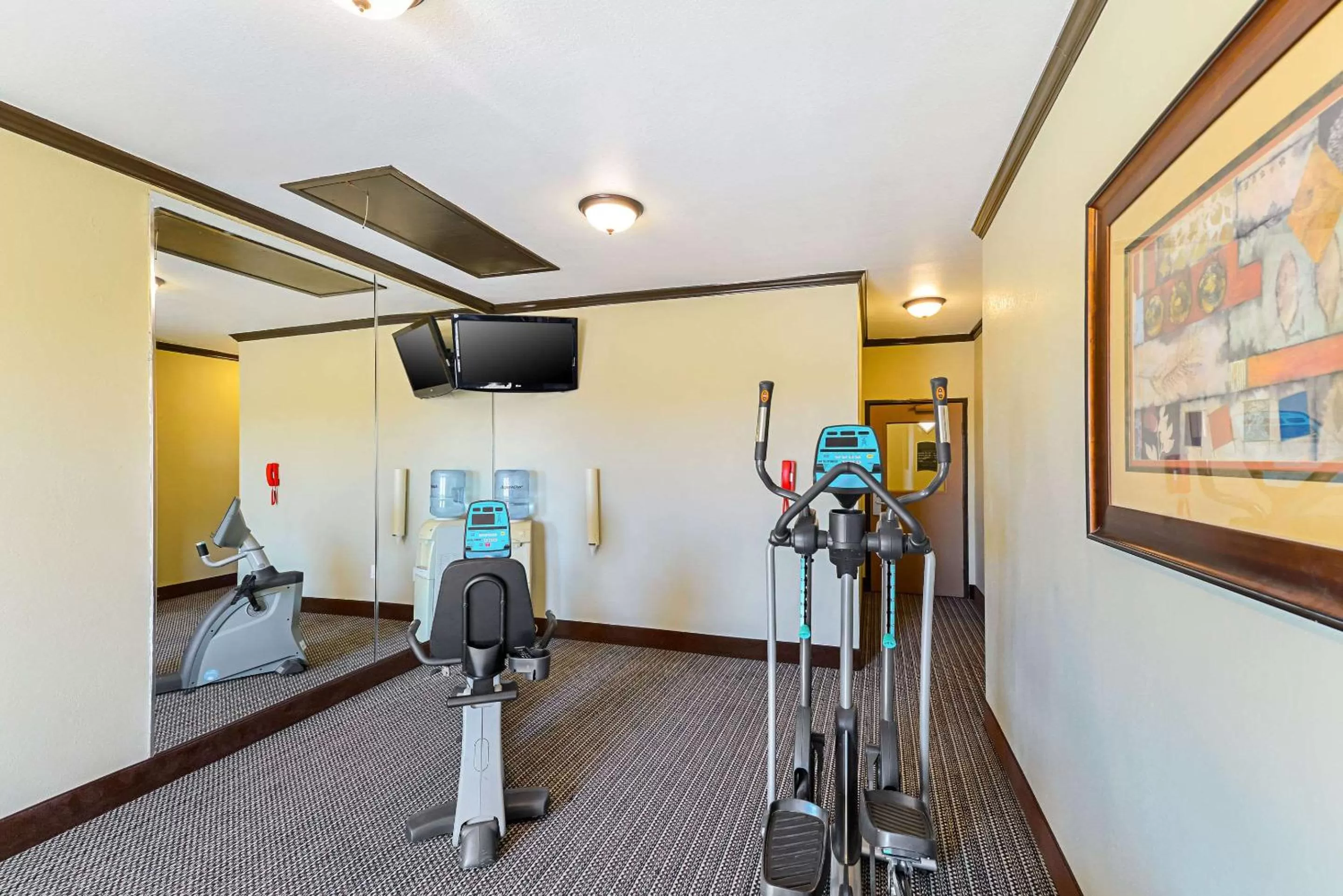 Fitness centre/facilities in Quality Inn & Suites Lubbock South